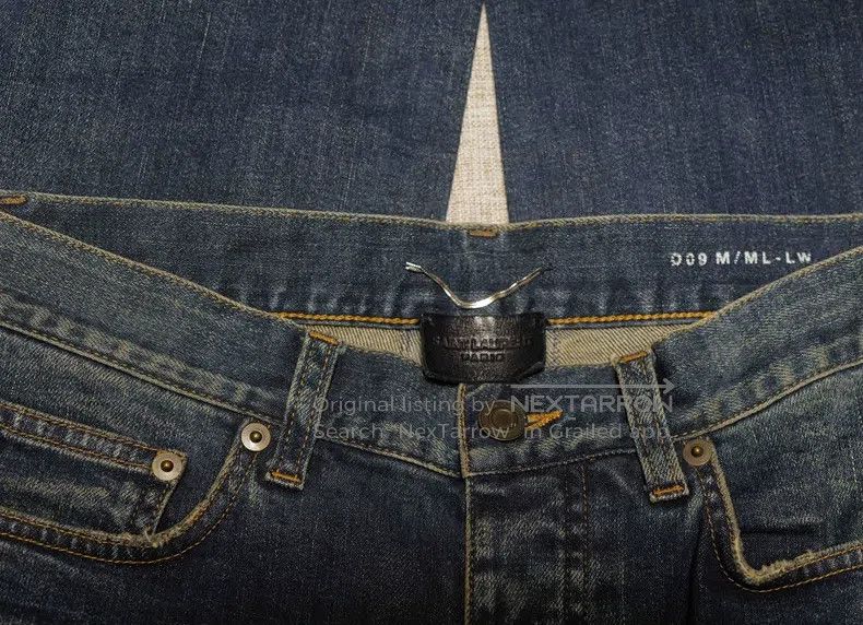 Saint Laurent Paris Saint Laurent Paris Washed and Distressed Jeans Size US 29 - 4 Thumbnail