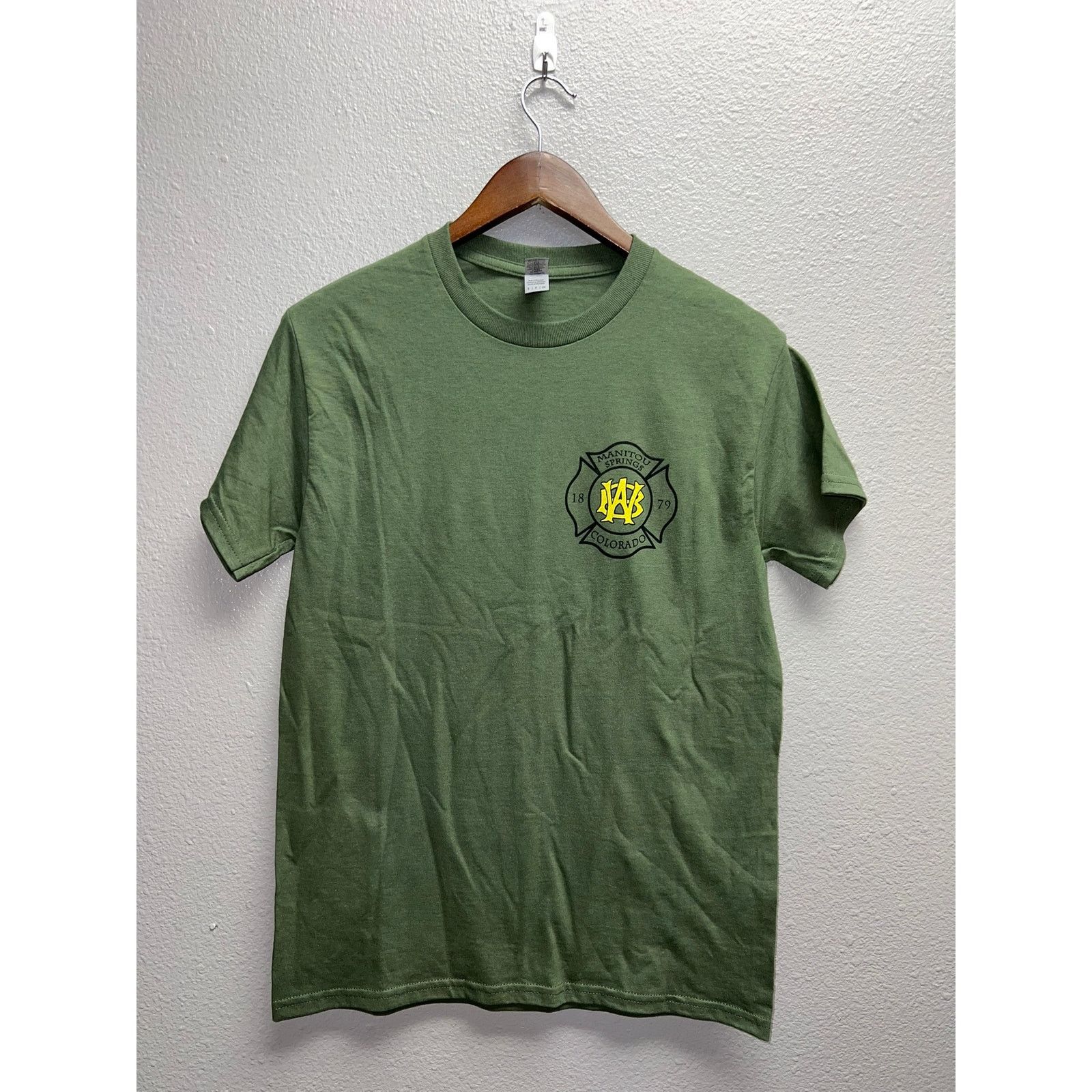 Gildan Manitou Springs Fire Department Shirt Colorado Tee Size US S / EU 44-46 / 1 - 2 Thumbnail