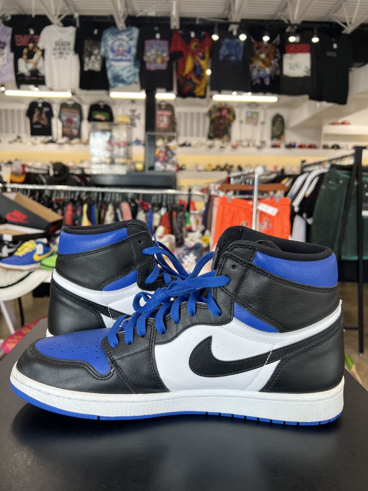 Jordan Brand × Nike Air Jordan 1 High Retro OG Royal Toe Sz. 12 (2020) Size US 12 / EU 45 - 3 Thumbnail