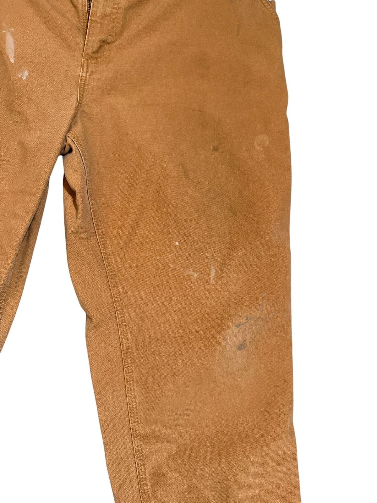 Carhartt Carhartt Dungaree Fit Canvas Work Pants Mens 42x32 Size US 42 / EU 58 - 5 Thumbnail