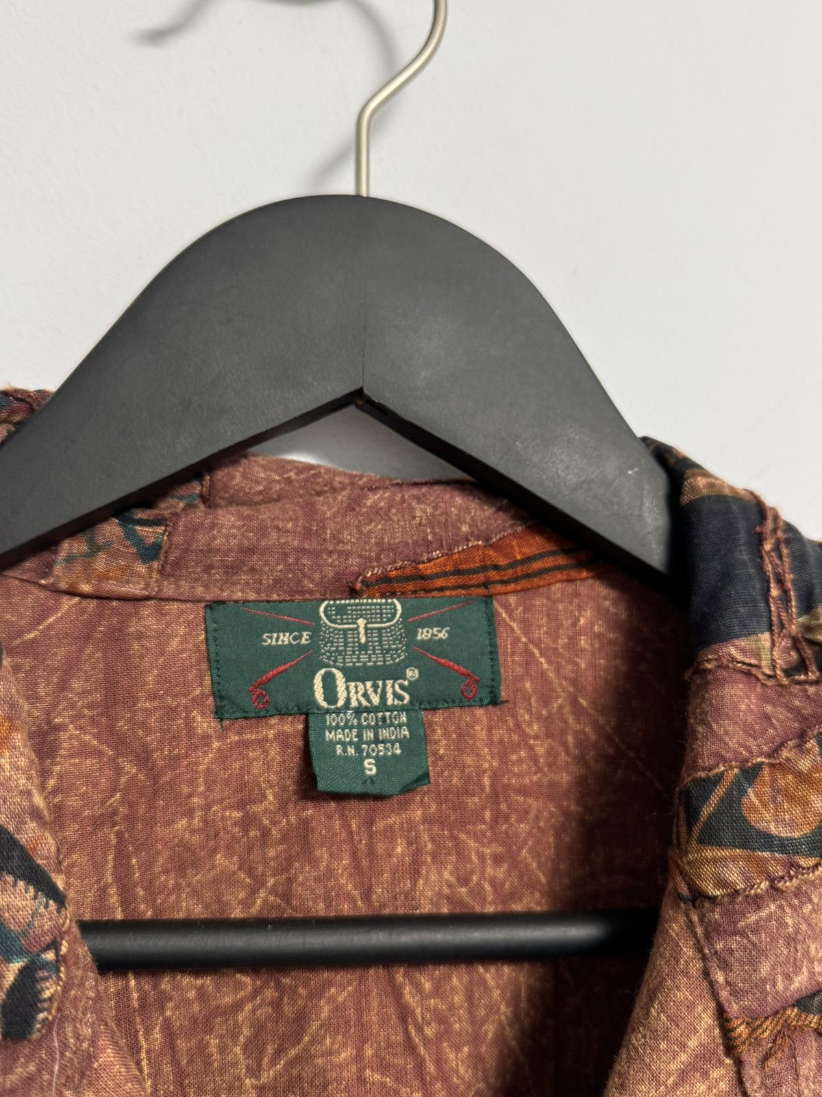 Orvis Vintage Orvis Jacket Women’s Brown Elephant Applique Size S / US 4 / IT 40 - 5 Thumbnail
