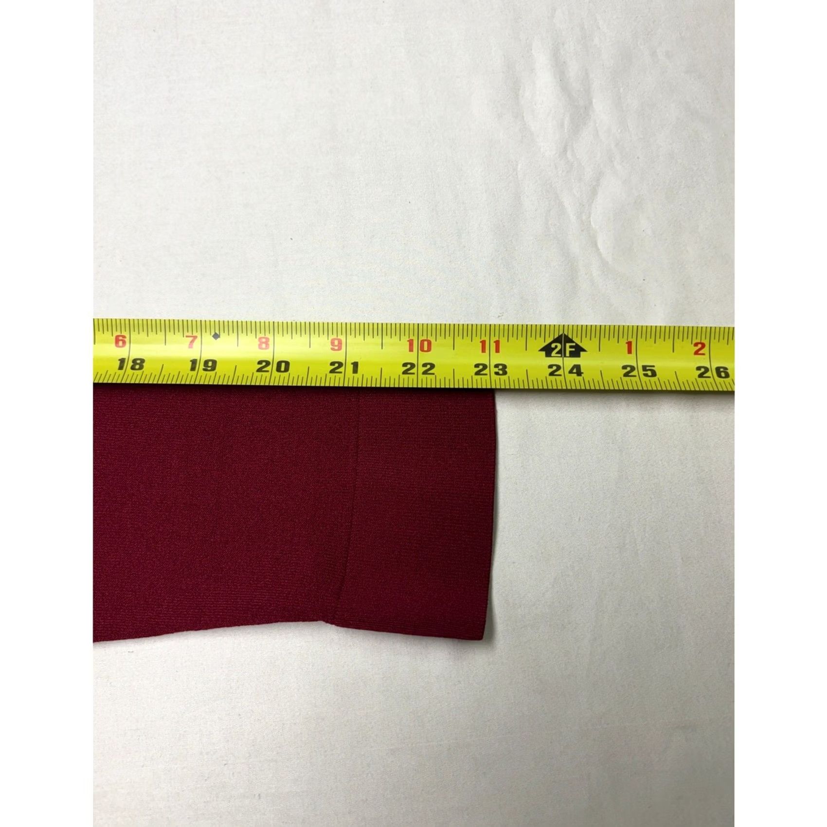 Cos COS Burgundy Red Open Back Top Long Sleeve Peplum Hem Womens Size M Size M / US 6-8 / IT 42-44 - 6 Thumbnail