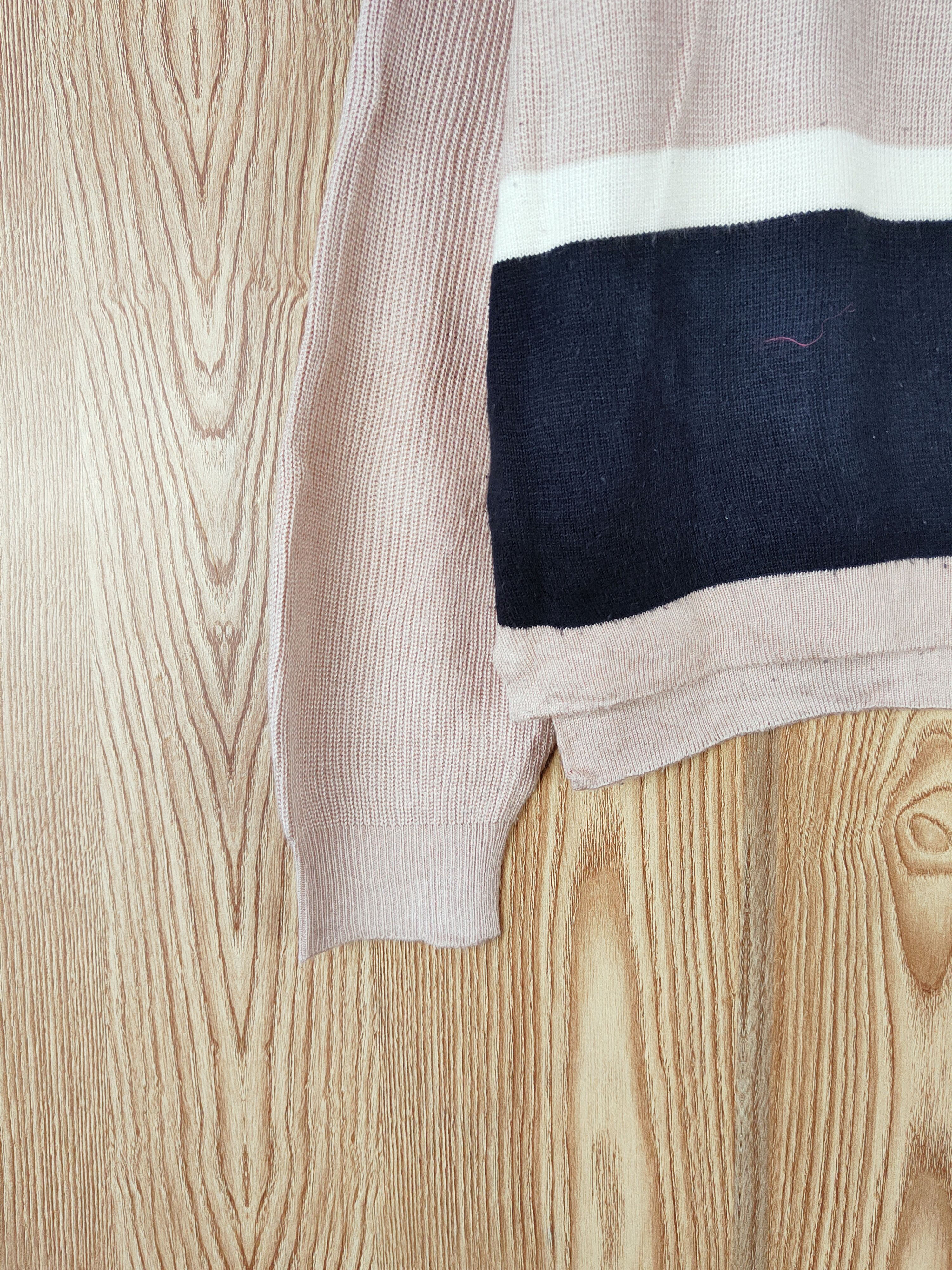 Japanese Brand × Vintage HK Works London Light Pink Knitwear Sweatshirts #W754 Size US L / EU 52-54 / 3 - 4 Thumbnail