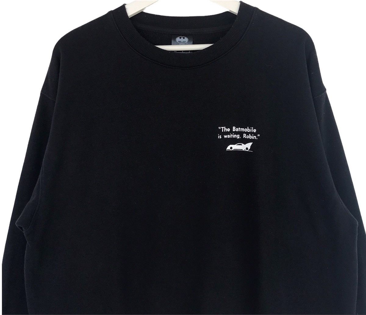 DC Comics × Vintage Vintage BATMAN ROBIN big logo crewneck sweatshirt Size US L / EU 52-54 / 3 - 3 Thumbnail