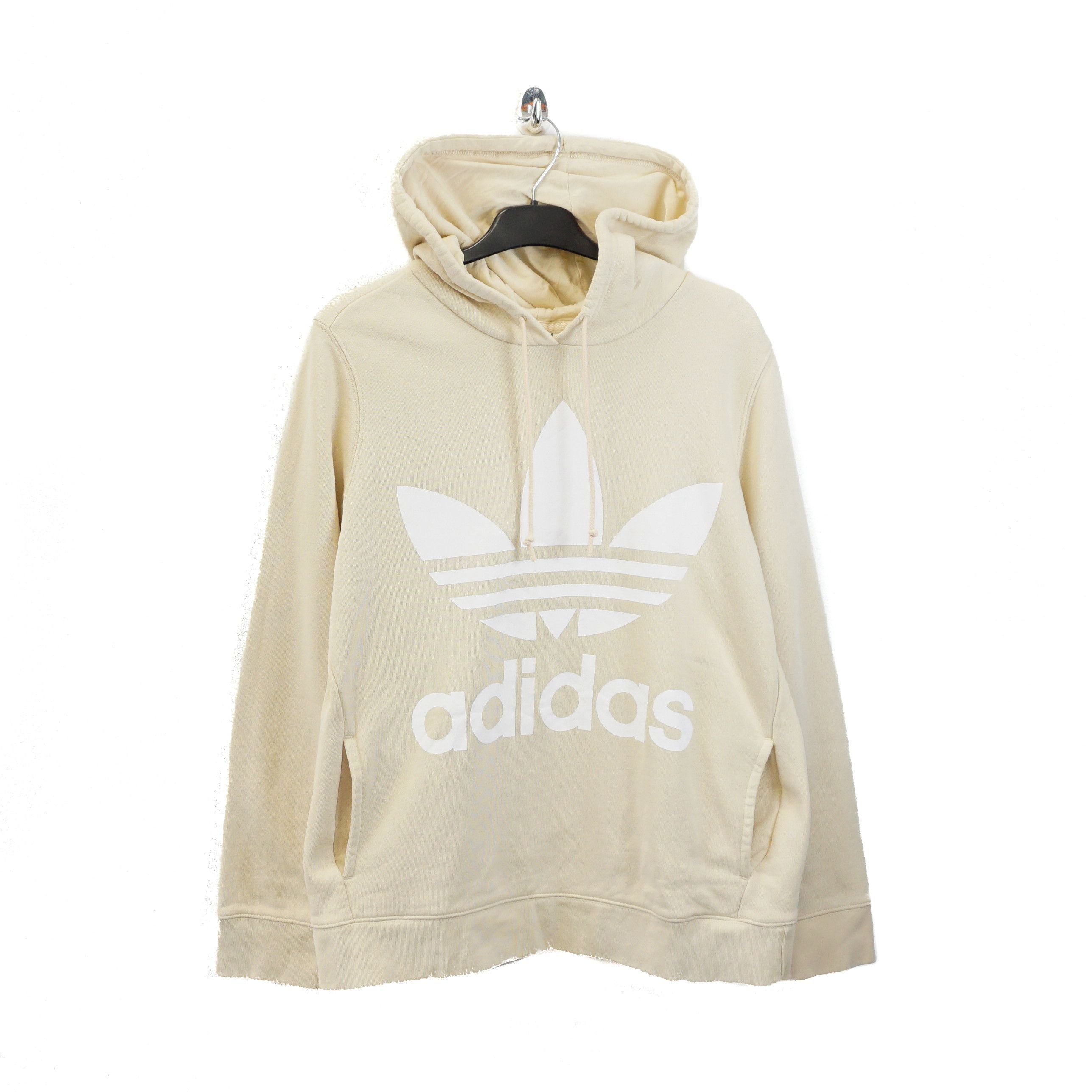 Adidas Essential Sportswear Beige Hoodie Size M / US 6-8 / IT 42-44 - 1 Thumbnail