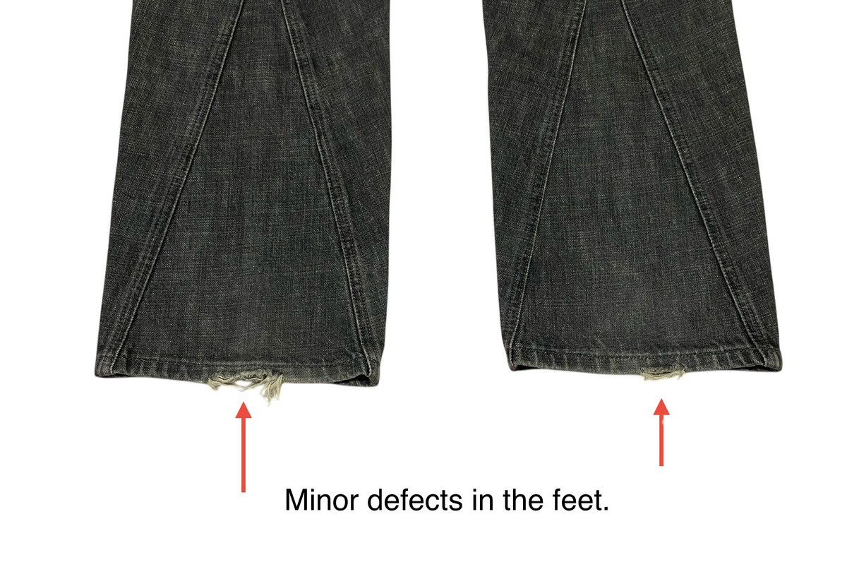 W&LT W&LT Walter Van Beirendonck Spiral Cut Denim Pants Size US 30 / EU 46 - 22 Thumbnail