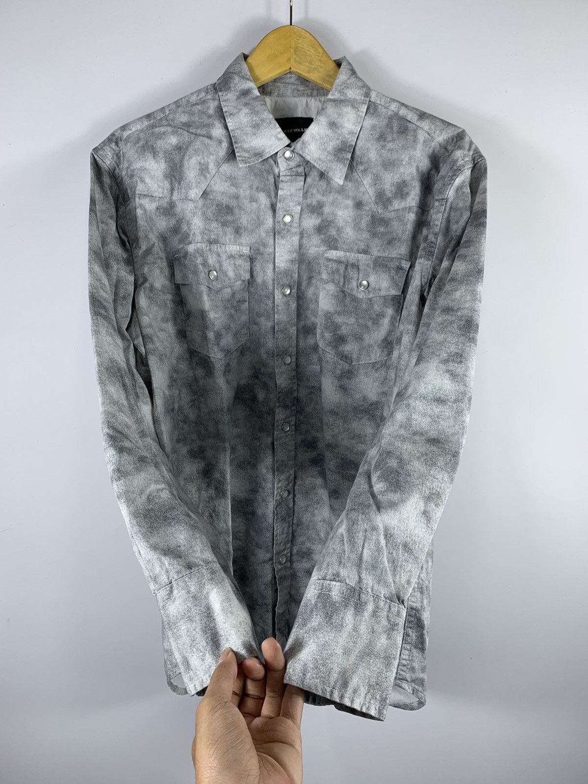 Beauty Beast × Hysteric Glamour × If Six Was Nine JAPANESE AIRWALK CRAZY ABSTRACT BUTTON SHIRT Size US L / EU 52-54 / 3 - 2 Thumbnail