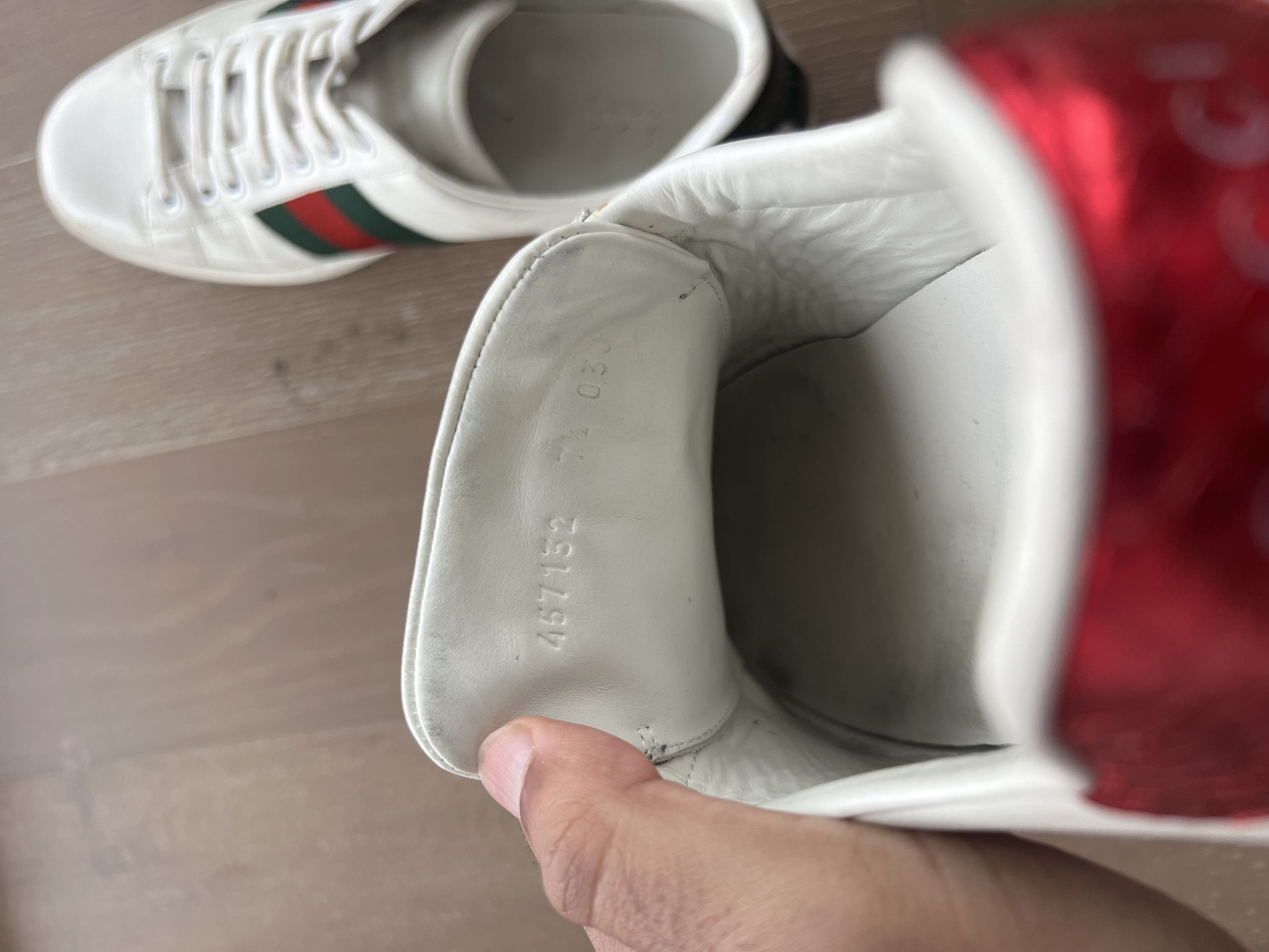Gucci Gucci Ace Embroidered 'Tiger' Size US 8.5 / EU 41-42 - 7 Thumbnail