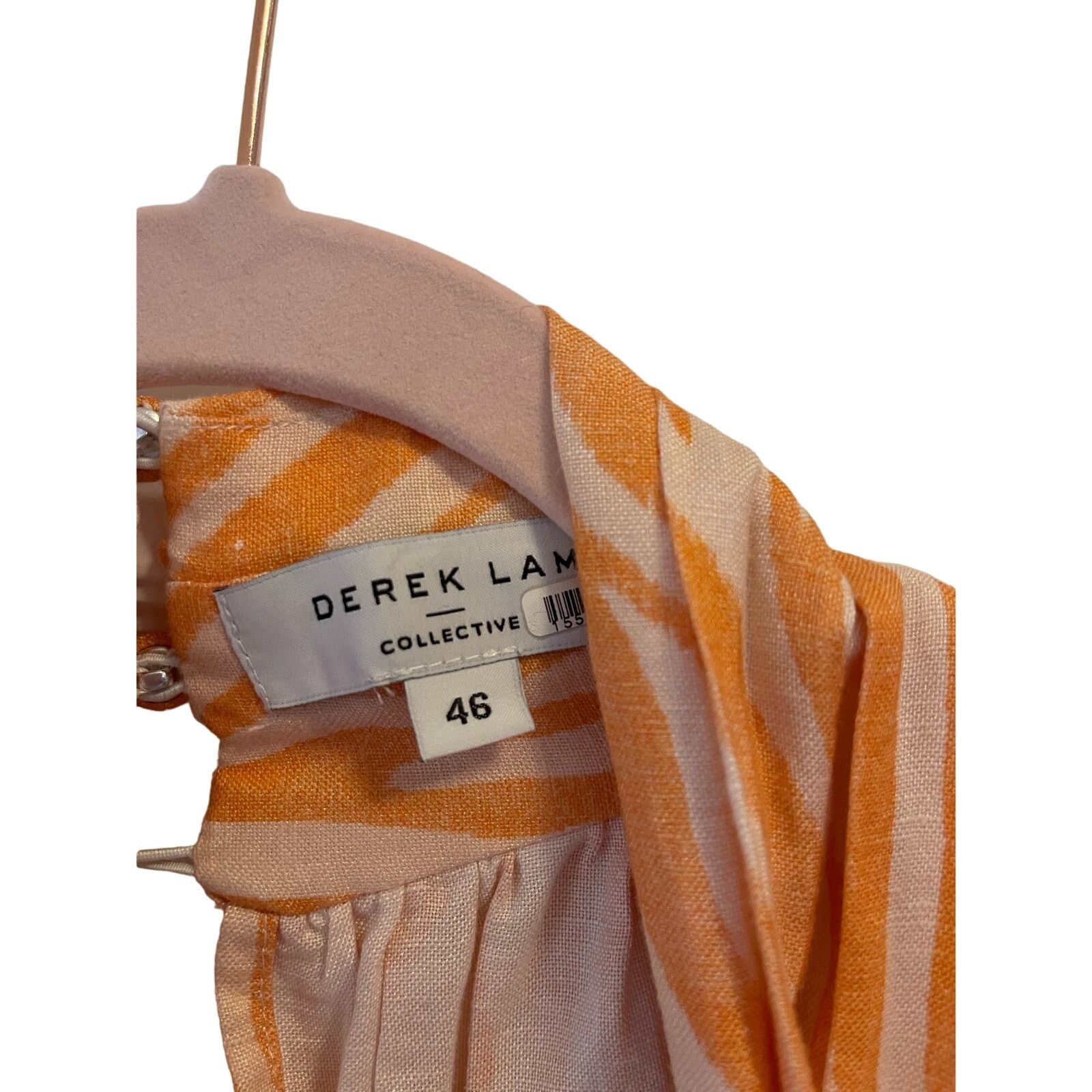 Derek Lam 10 Crosby Derek Lam Collective, Cross Front Midi Dress, size: 46 Size L / US 10 / IT 46 - 9 Thumbnail