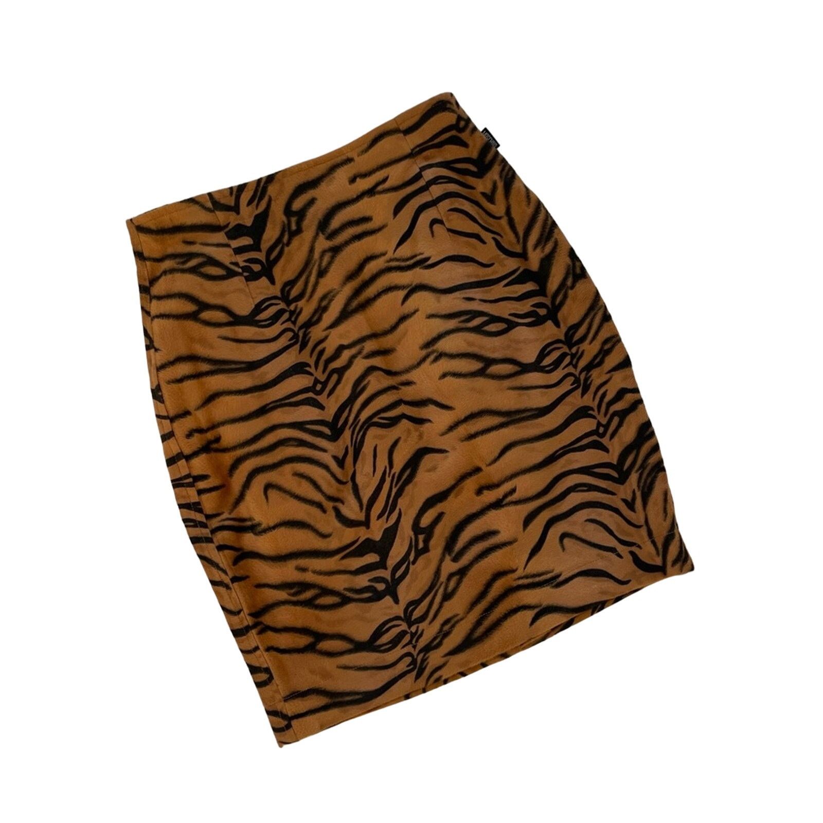Moschino 🔥 VINTAGE tiger moschino mini skirt Size 26" / US 2 / IT 38 - 1 Thumbnail