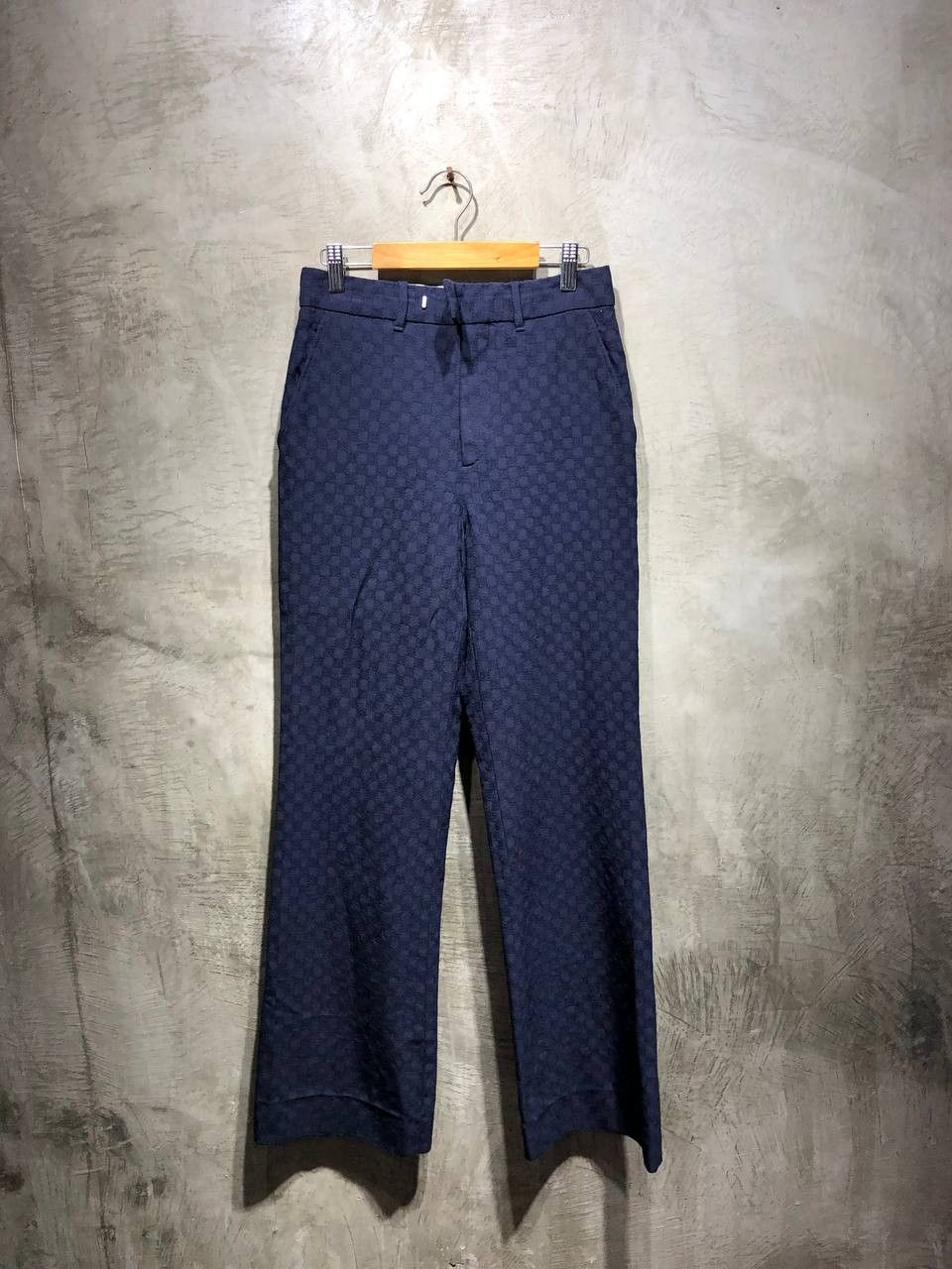 Gucci Gucci GG Jacquard Linen-Blend Trousers Size US 26 / EU 42 - 1 Thumbnail