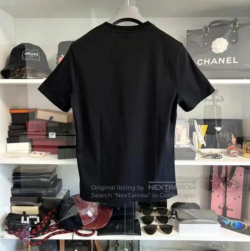 Versace Versace Black Cotton Short Sleeve T-Shirt . Size US S / EU 44-46 / 1 - 4 Thumbnail