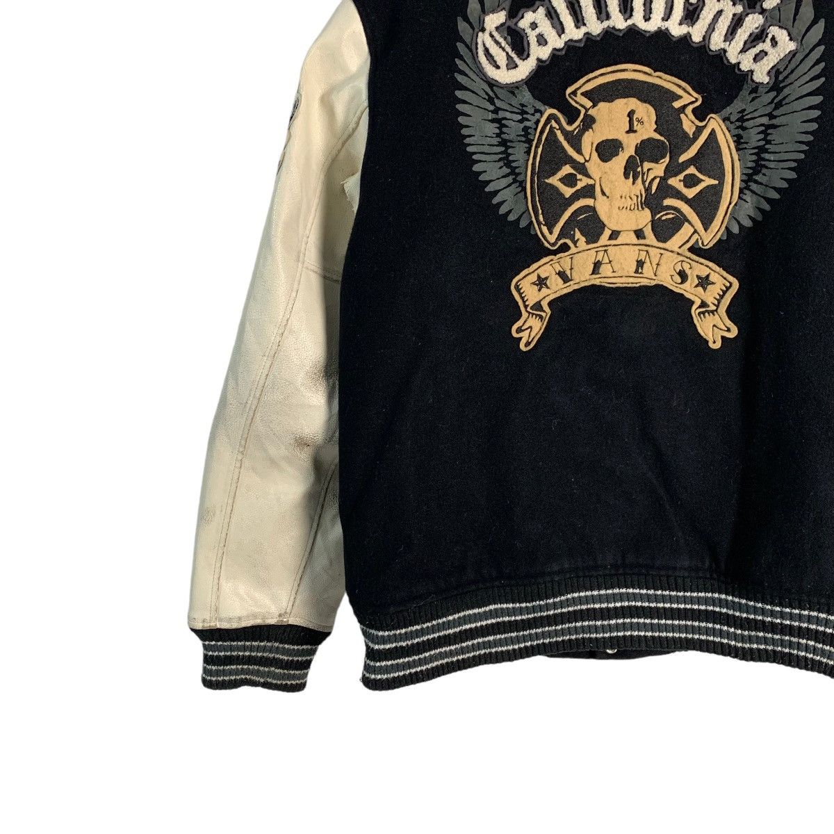 Vans Vans Punk Skull Varsity Jacket Size US L / EU 52-54 / 3 - 2 Thumbnail