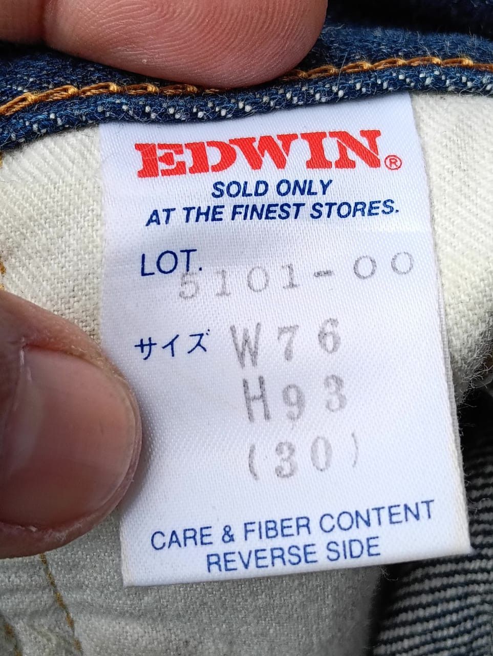 Edwin EDWIN Lot 101F Flare Cut Denim – Made in Japan 🇯🇵 Size US 30 / EU 46 - 8 Thumbnail