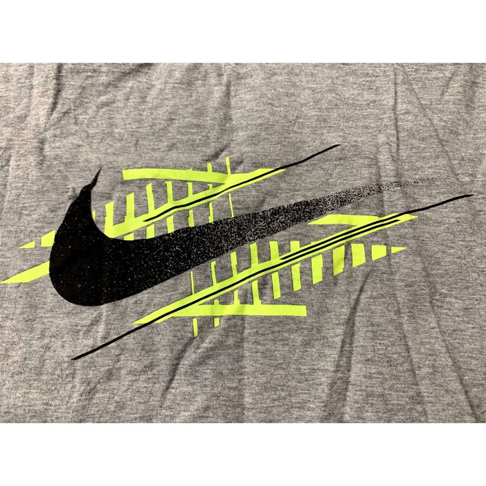Nike Nike T-Shirt Shirt Men L Gray 2014 Jersey Short Sleeve Casual Large Regular Size T-Shirt Size US L / EU 52-54 / 3 - 3 Thumbnail