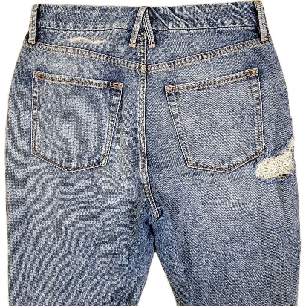 Good American Good American Good Boy Women High Rise Distressed Size 27" / US 4 / IT 40 - 7 Thumbnail
