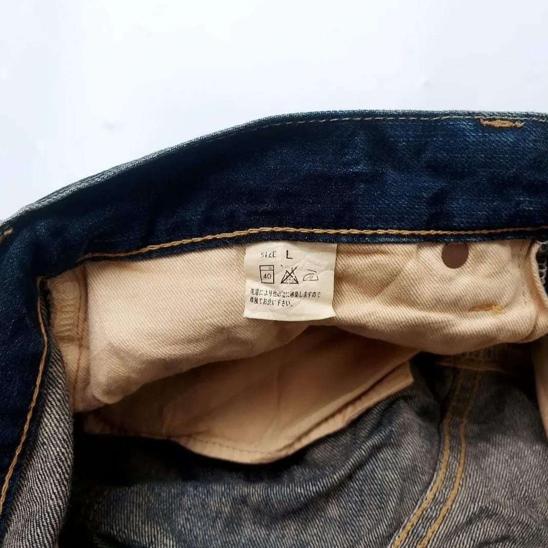 Japanese Brand × Studio D'Artisan Studio D'artisan Back Print Raw Denim Short Size US 32 / EU 48 - 8 Thumbnail