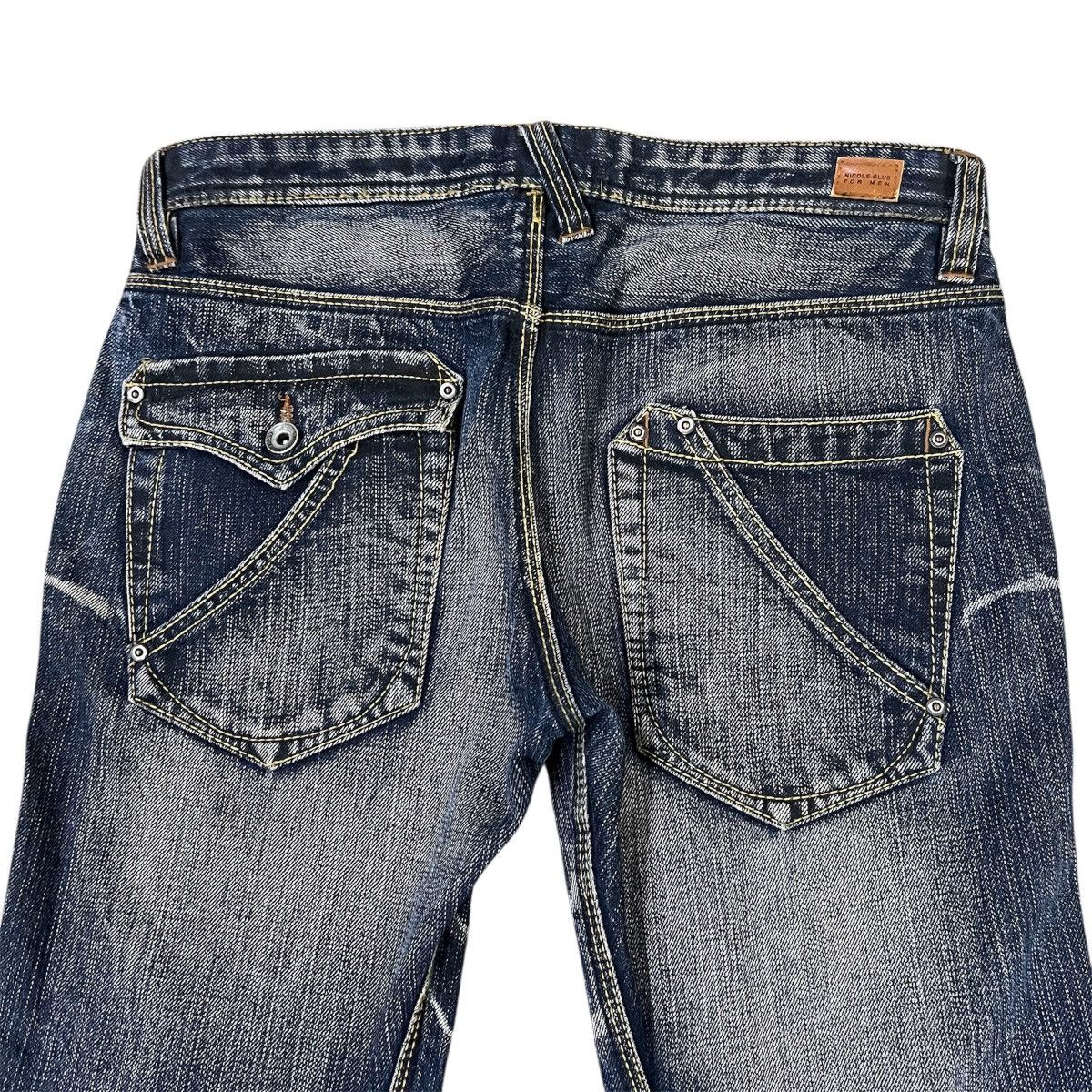 Nicole Club “punk style” NICOLE CLUB MUD WASH JEANS Size US 32 / EU 48 - 11 Thumbnail