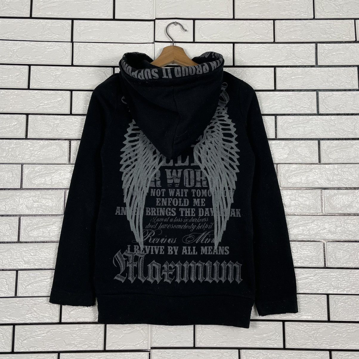 Japanese Brand Japanese Brand Chu XXX Moderately Thankuuil Hoodie Size S / US 4 / IT 40 - 7 Thumbnail