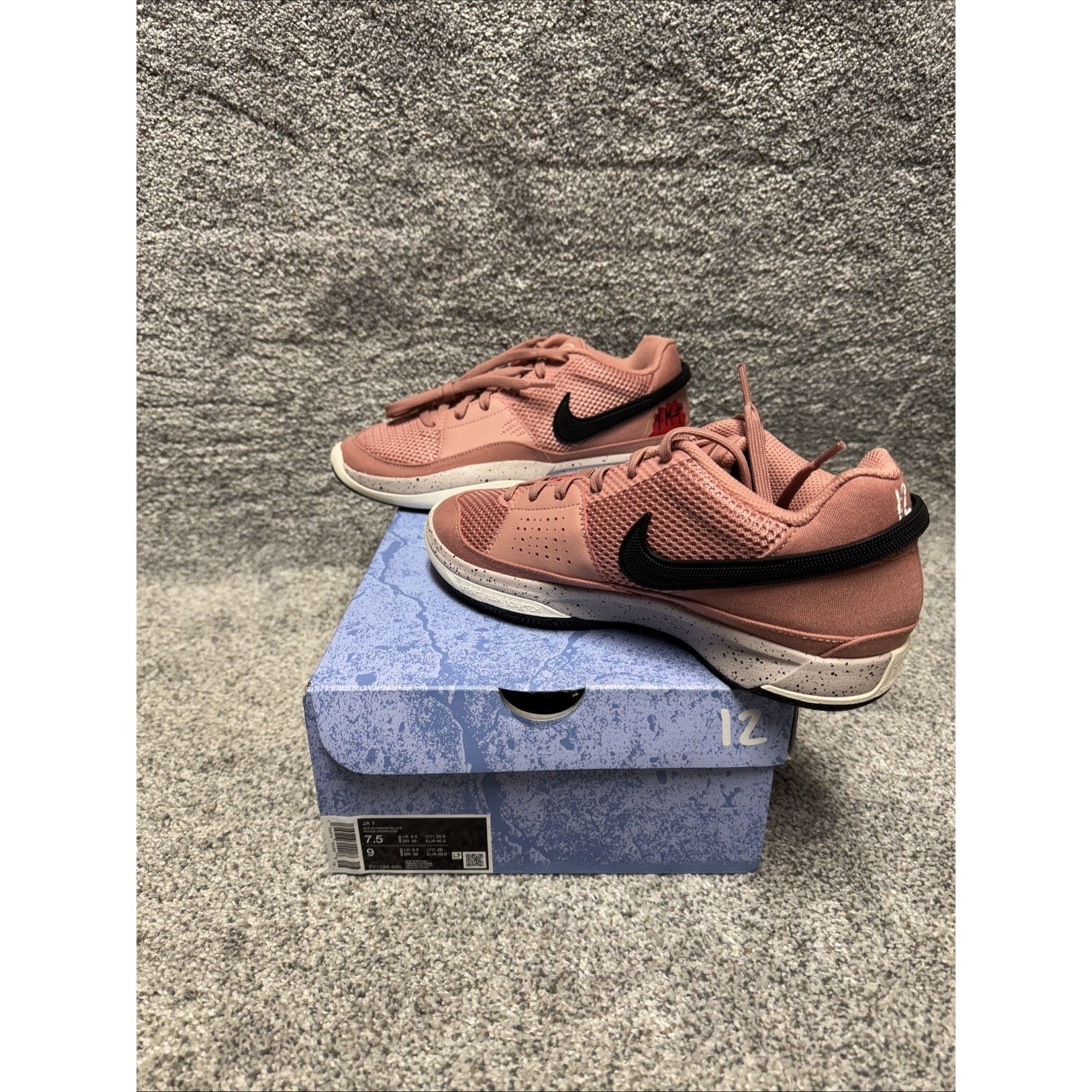 Nike Ja 1 Basketball Shoes 7.5 Mens Streetwear Retro 80s 90s