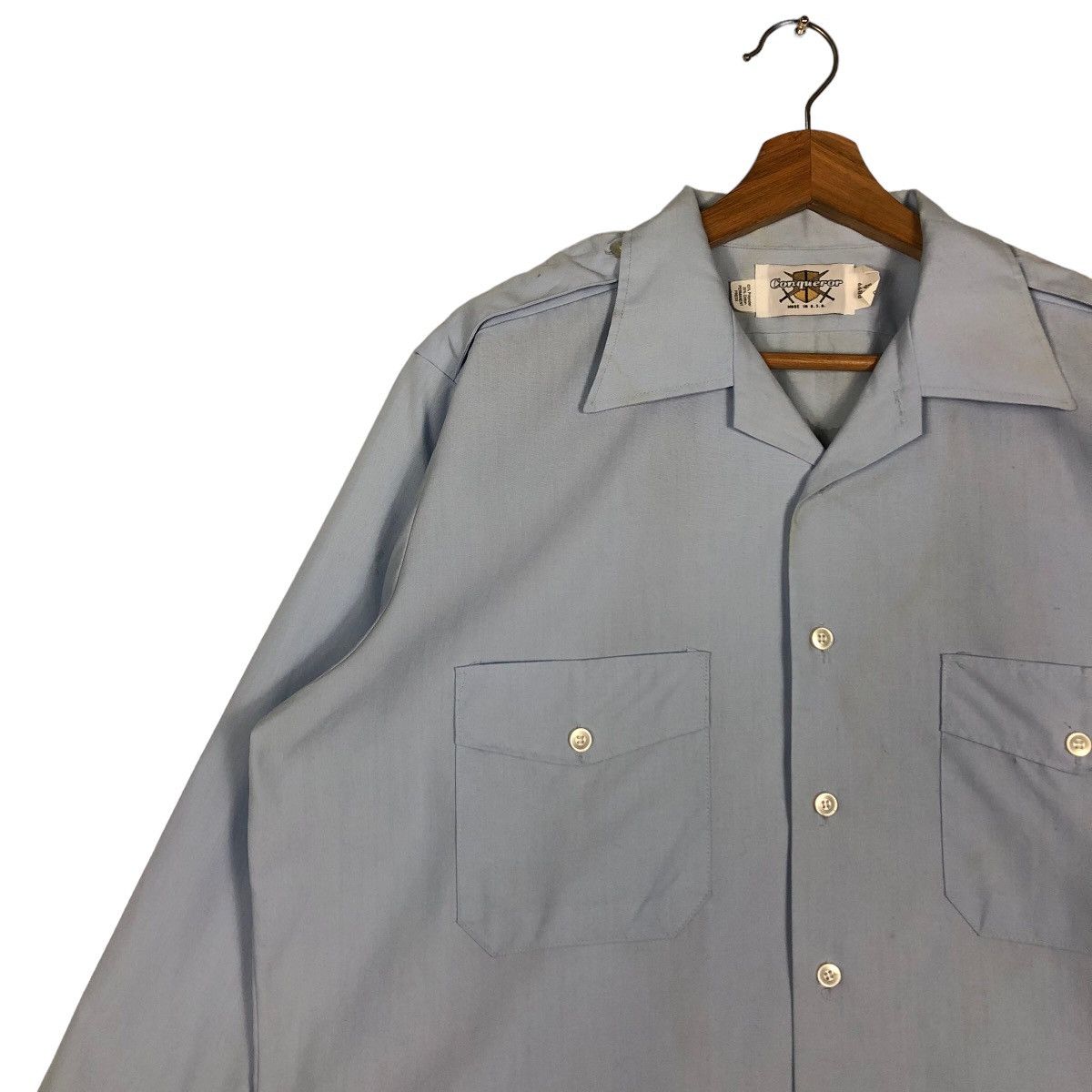 Vintage 🔥90’s Vintage Work Jacket Conqueror USA Big Logo Punk Size US M / EU 48-50 / 2 - 7 Thumbnail