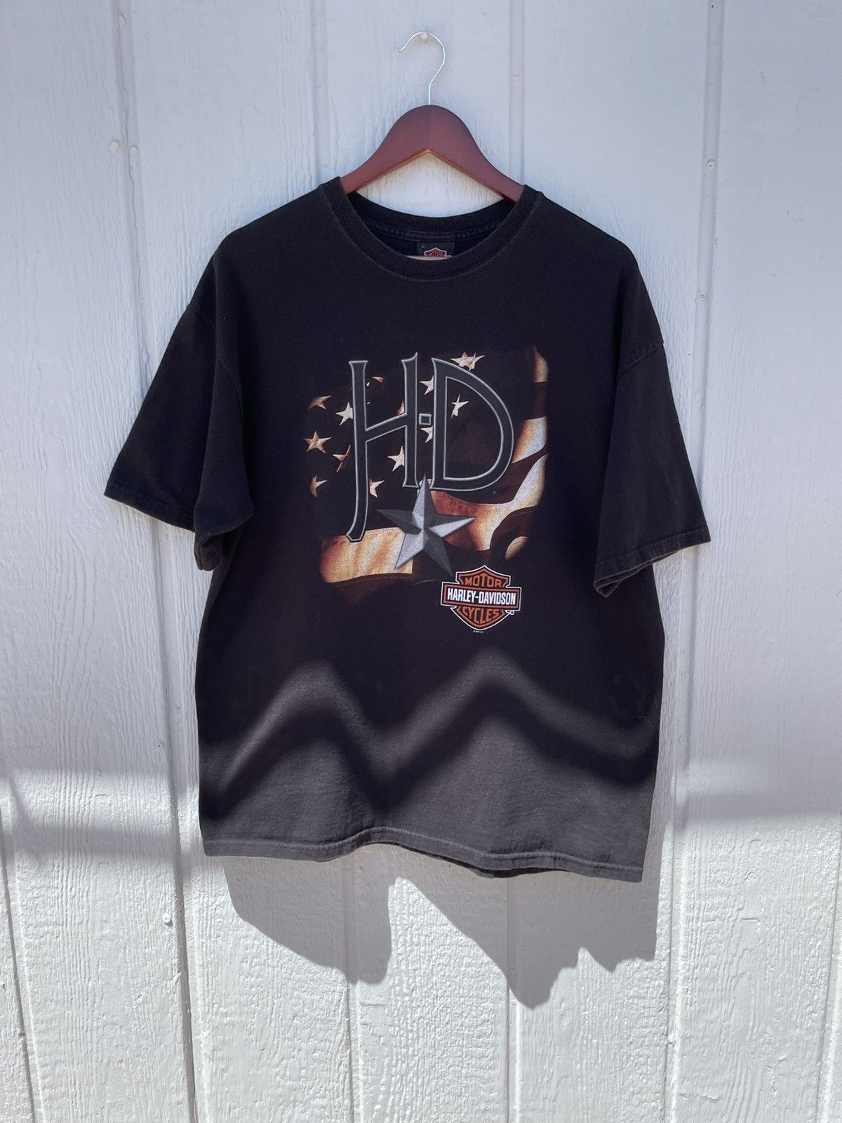 Harley Davidson Vintage 2000s Harley Davidson Xl Black T-shirt Size US XL / EU 56 / 4 - 1 Thumbnail