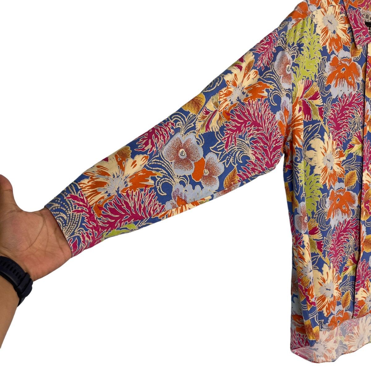 Japanese Brand 🔥LAST PRICE🔥 Vintage Japanese Gigolo Floral Shirt Size US L / EU 52-54 / 3 - 6 Thumbnail