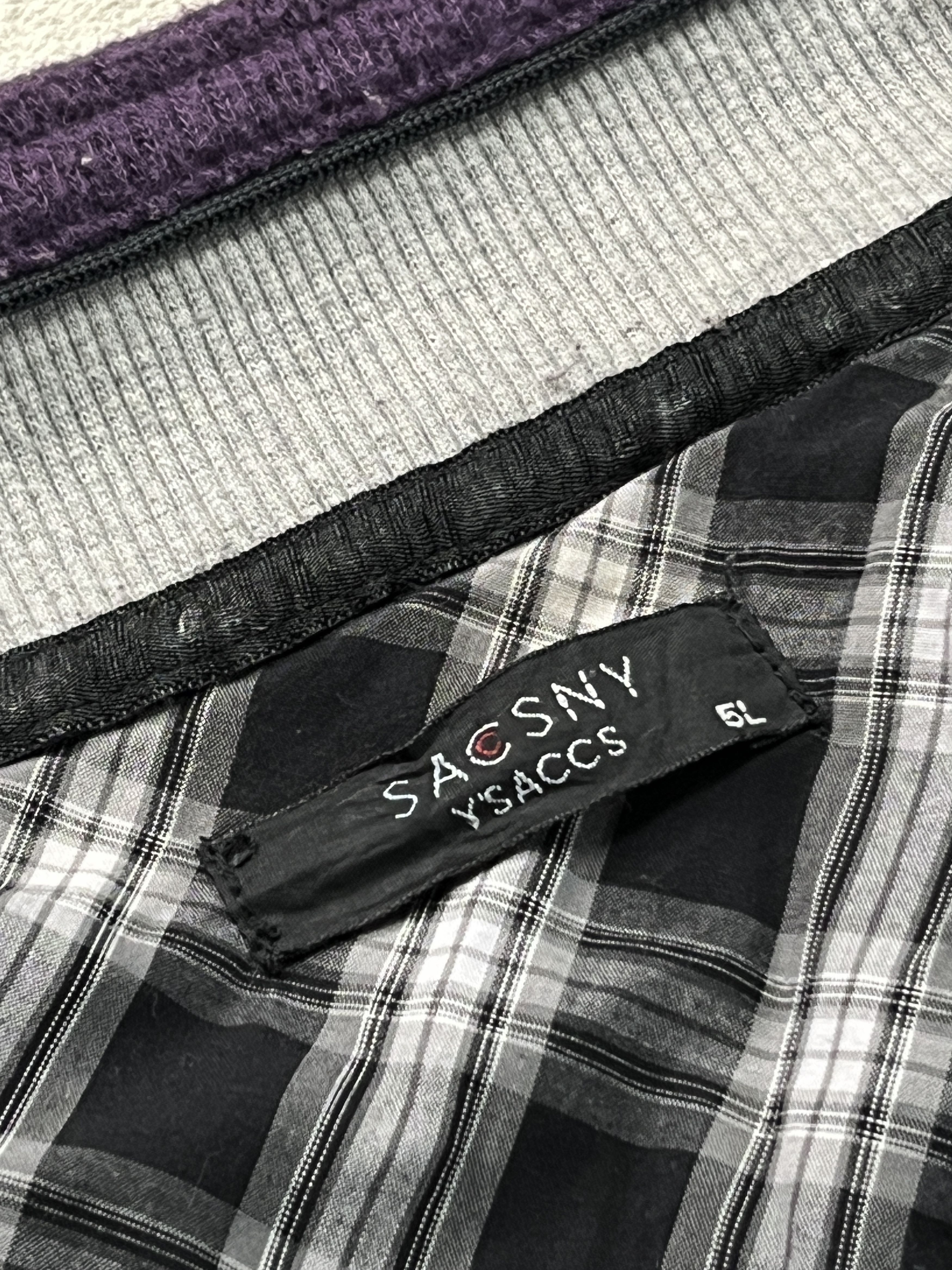 Sacai SACSNY Y'SACCS by Yohji Yamamoto (Halfzip Pocket Sweatshirt) Size US L / EU 52-54 / 3 - 11 Thumbnail