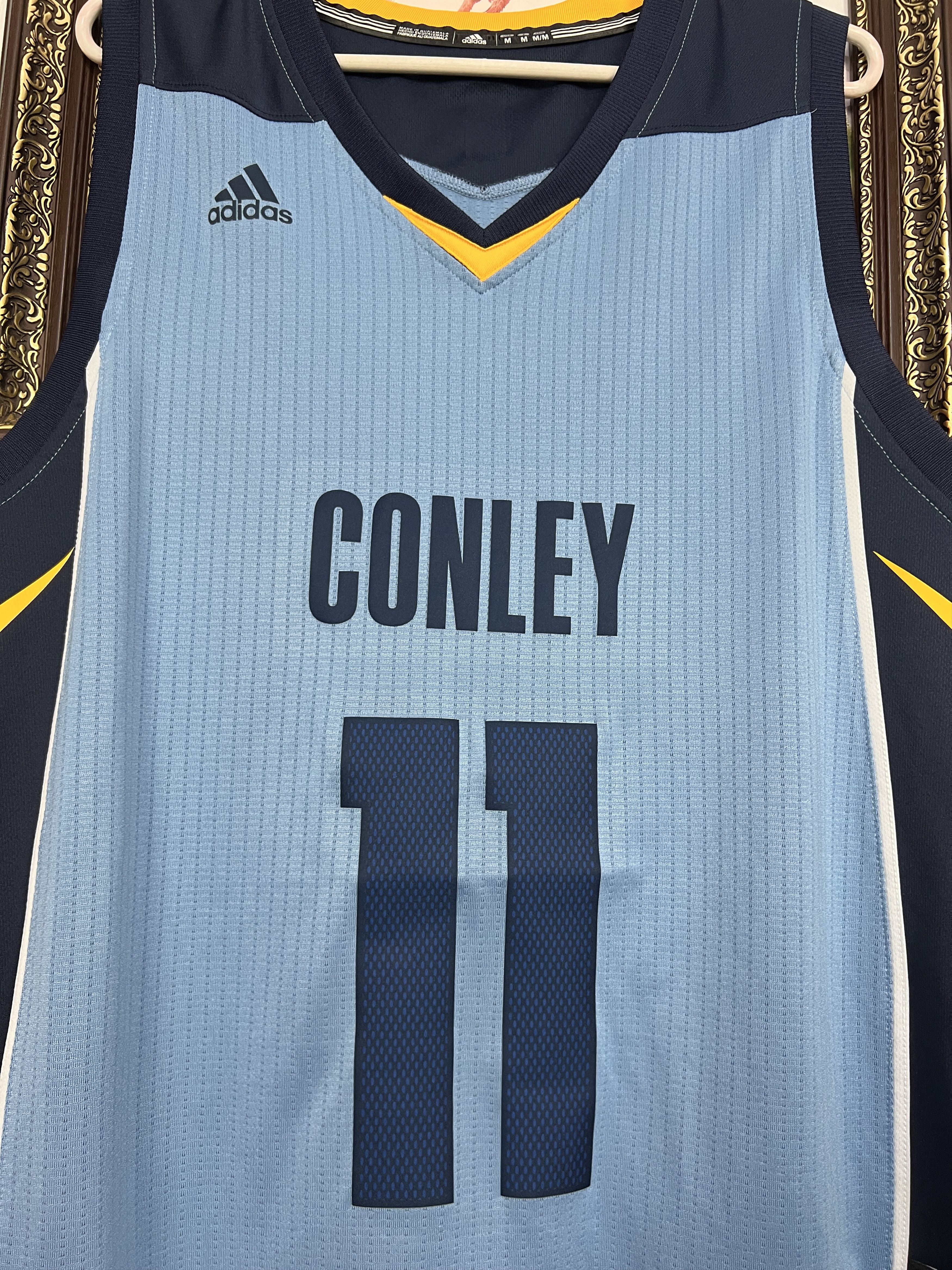 Adidas Adidas Memphis Grizzlies Mike Conley Blue Jersey NBA Shirt Size US M / EU 48-50 / 2 - 3 Thumbnail