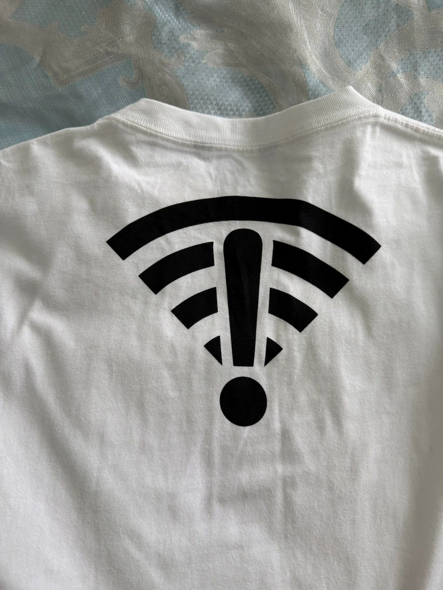 Balenciaga Balenciaga Oversized Arrow & Wi-Fi Logo Short Sleeve T-Shirt Size US XS / EU 42 / 0 - 4 Thumbnail