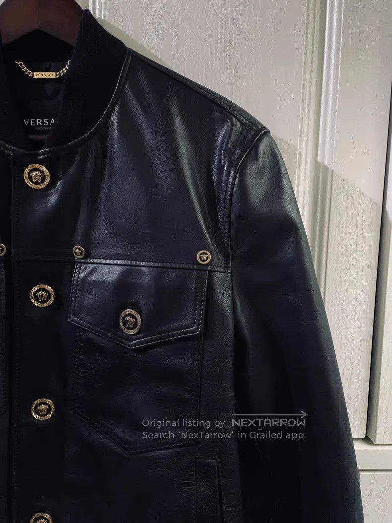 Versace Versace Heavy industry hardware, cowhide, leather clothing Size US S / EU 44-46 / 1 - 4 Thumbnail