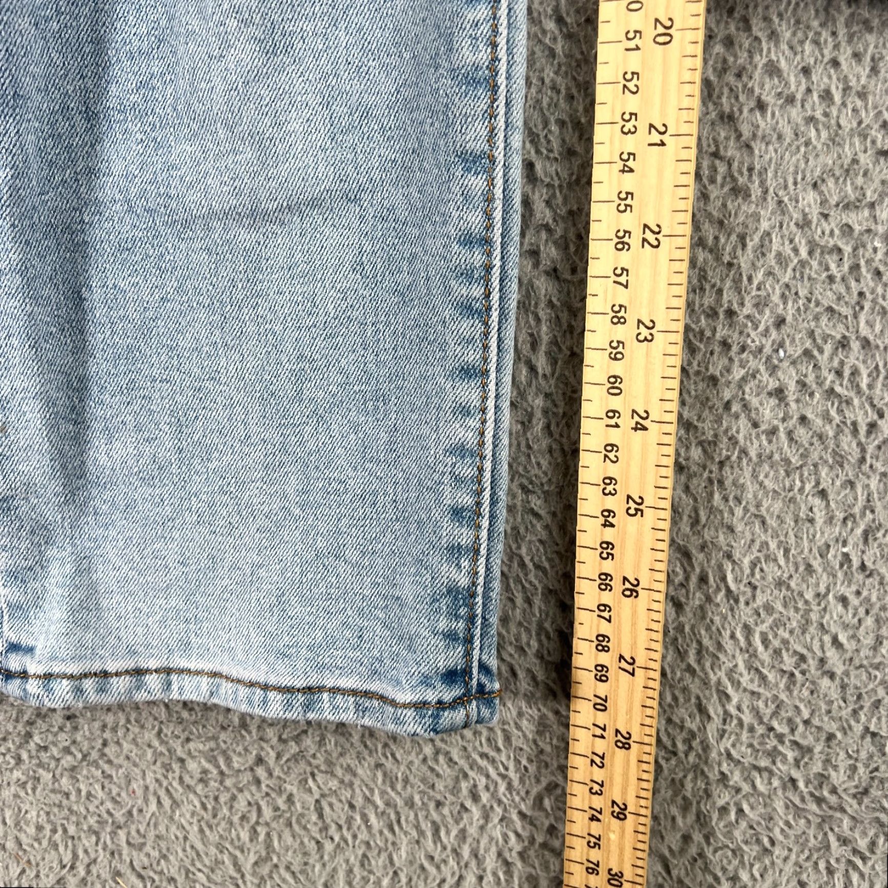 Levi's Levi’s Jeans Women’s Size 31 Wedgie Straight Button Fly Blue Denim Size 24" / US 00 / IT 34 - 3 Thumbnail