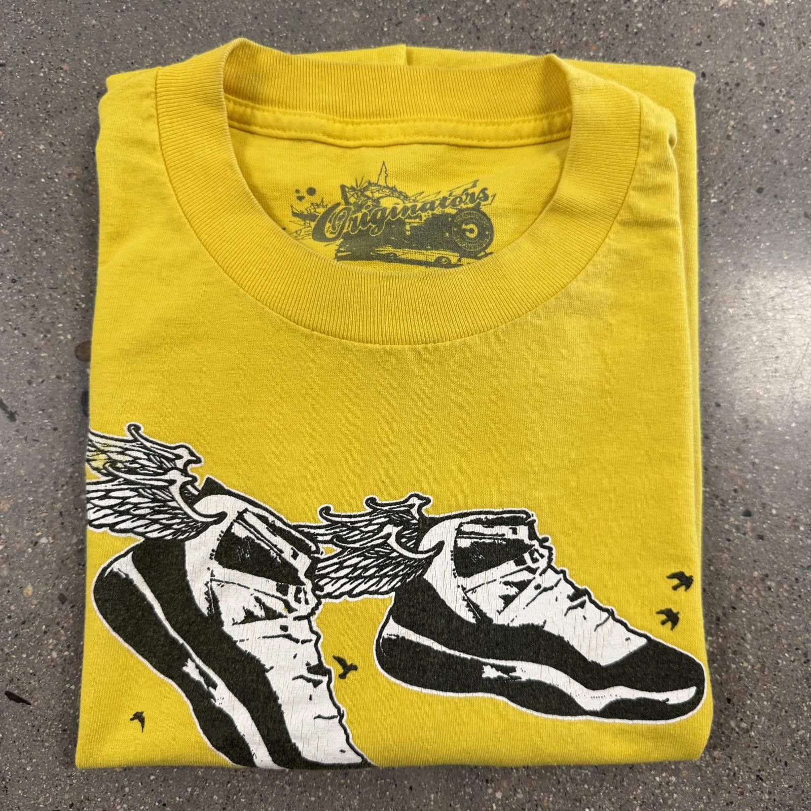 Designer Ultra Rare Vtg Flight of the Concords Winged T-Shirt USA - M Size US M / EU 48-50 / 2 - 7 Thumbnail