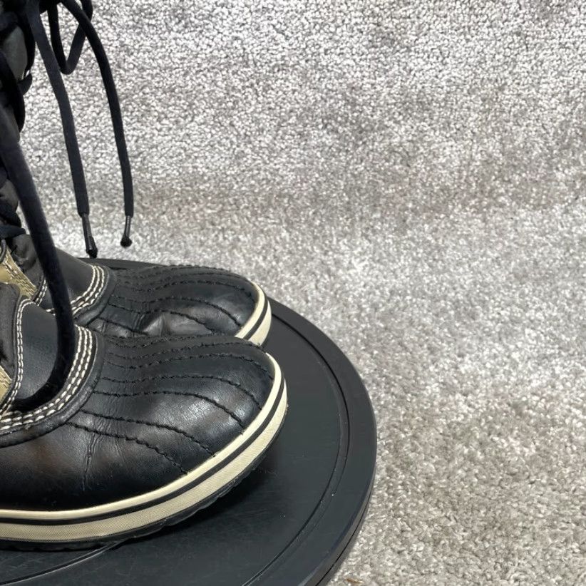 SOREL Sorel Tofino Boots Womens Mid-Calf Beige Leather Round Toe Snow Winter Leather Shaft Lace Up Casual - Womens Boots Size US 6.5 / IT 36.5 - 6 Thumbnail
