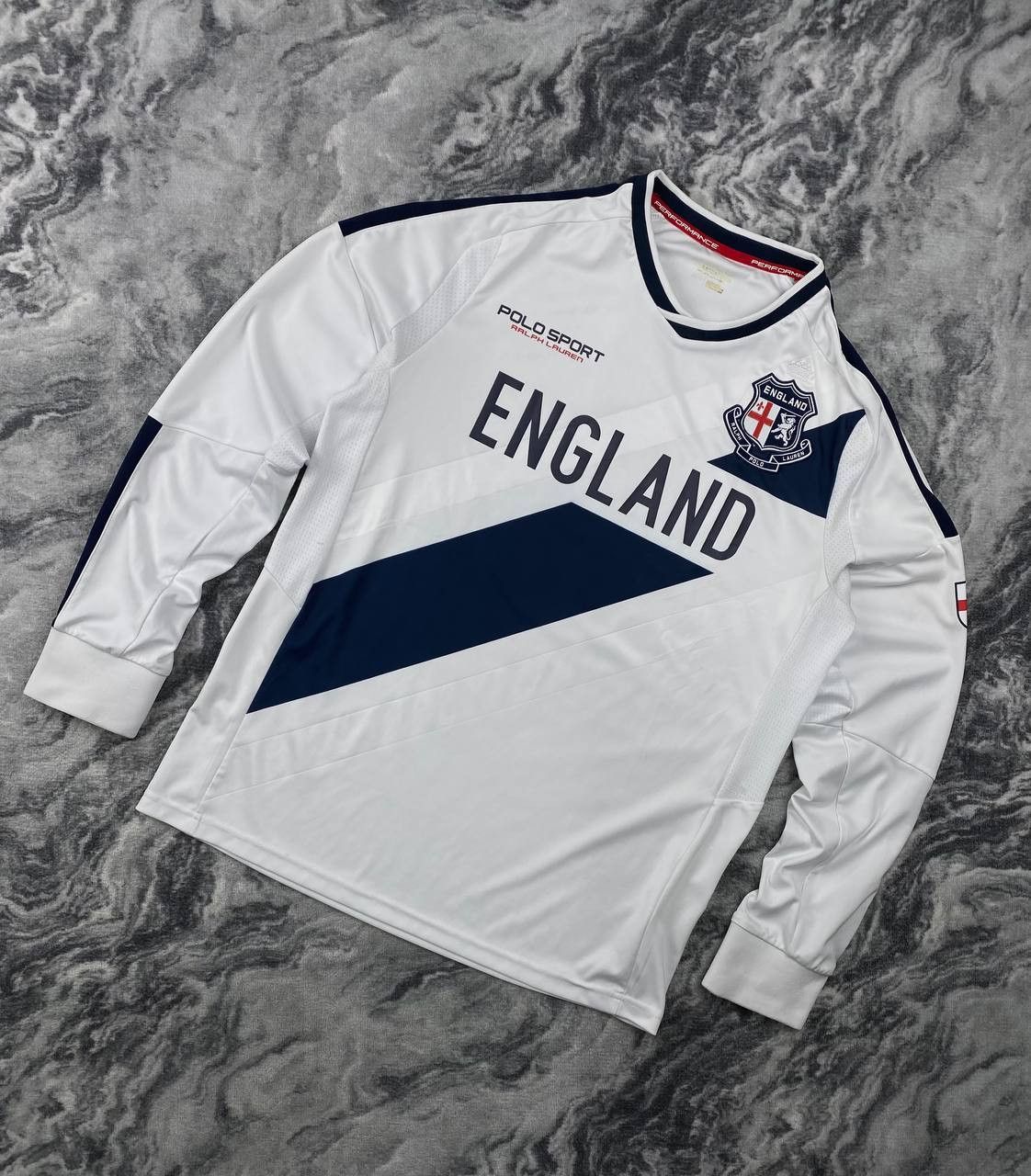 Polo Ralph Lauren Ralph Lauren Polo Sport England Football Soccer Jersey Size US L / EU 52-54 / 3 - 1 Thumbnail