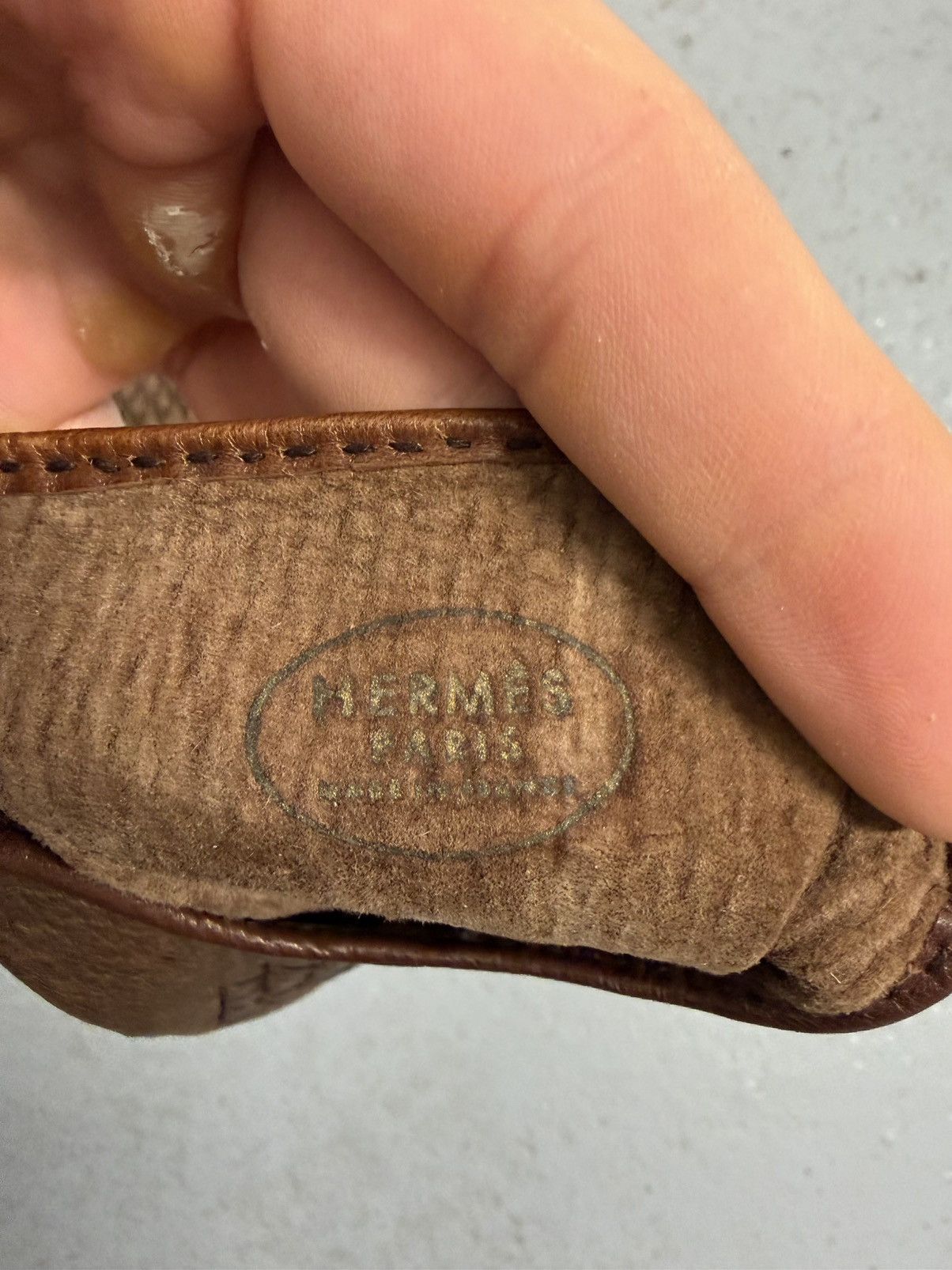 Hermes Vintage Hermes Peccary Leather Driving Gloves Size ONE SIZE - 7 Thumbnail