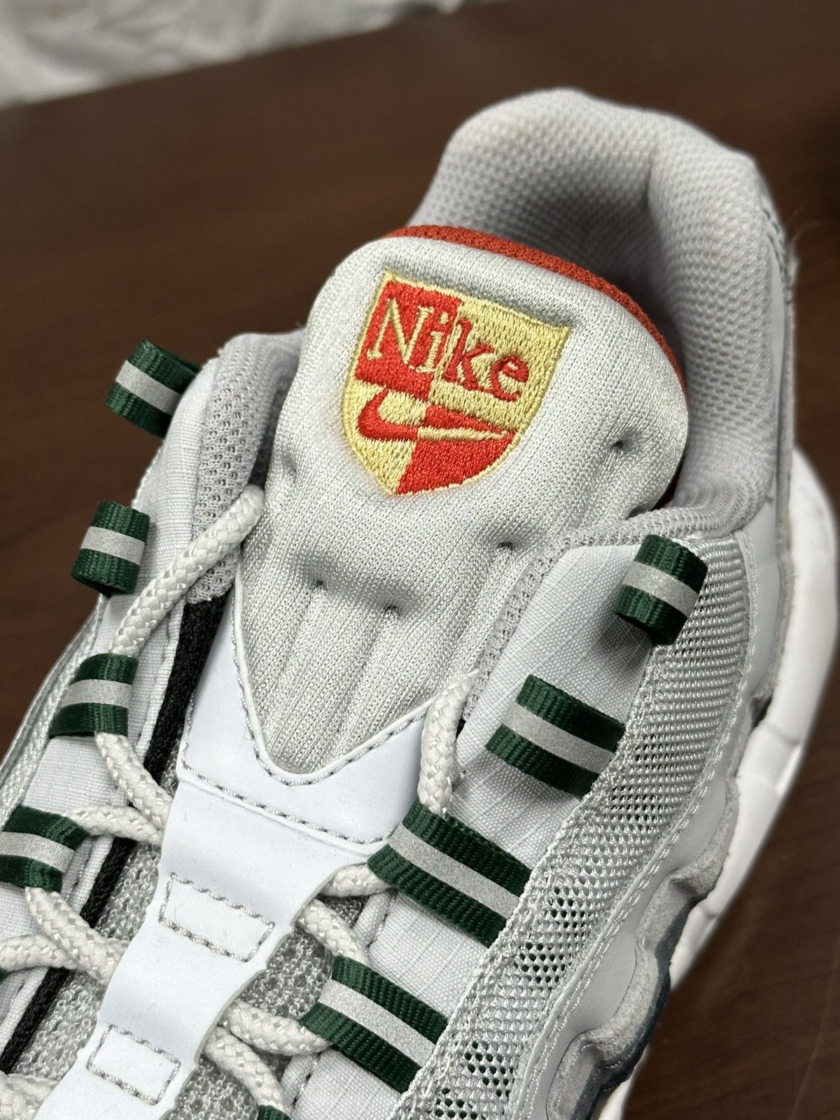 Nike Size 9 - Nike Air Max 95 Pure Platinum Gorge Green Size US 9 / EU 42 - 5 Thumbnail
