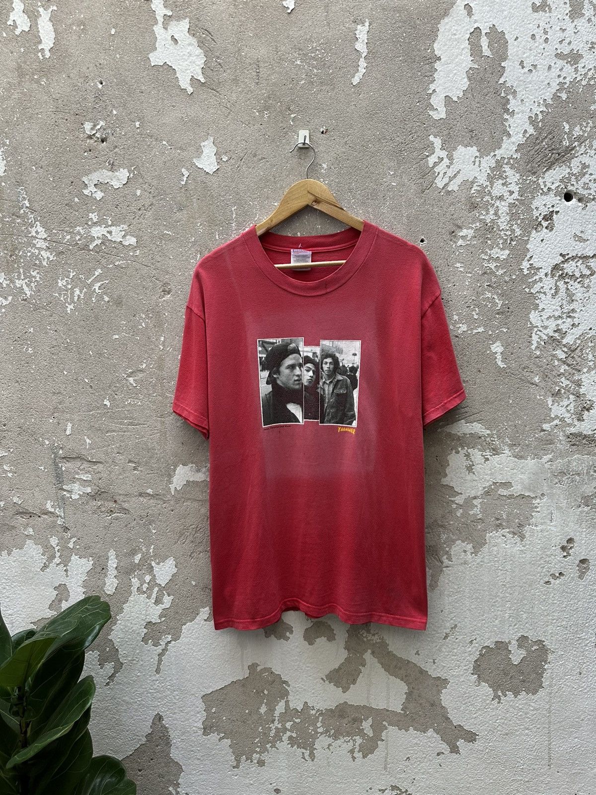 Hanes × Thrasher × Vintage Vtg 90's Trasher " Jason, Christian, Mark " Skateboard Tees Size US L / EU 52-54 / 3 - 1 Thumbnail