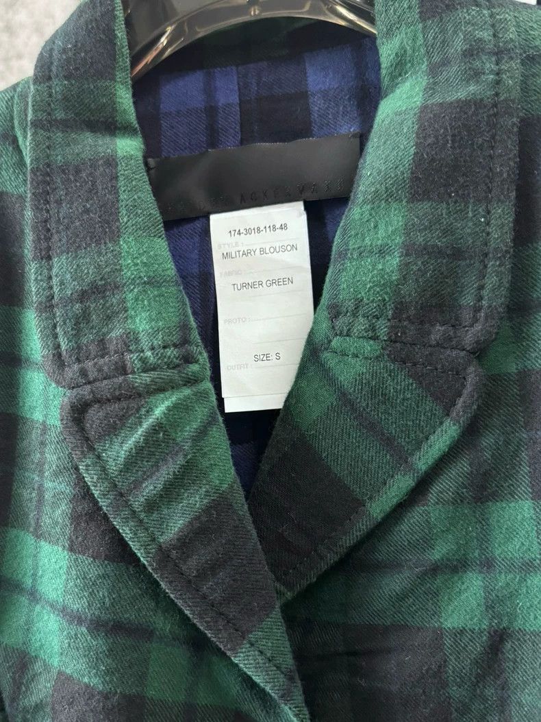 Haider Ackermann Haider Ackermann Short and wide plaid jacket Size US S / EU 44-46 / 1 - 5 Thumbnail