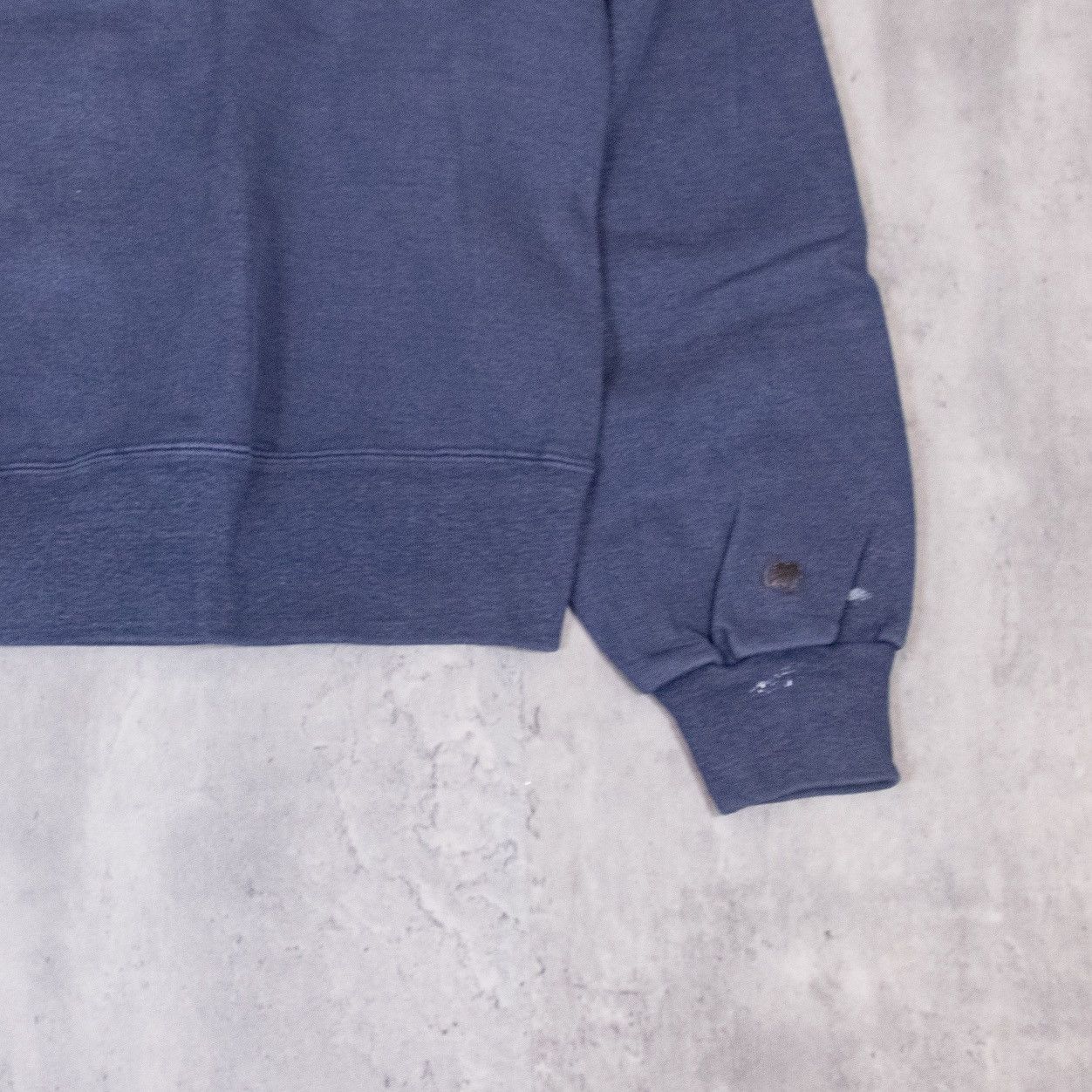 Champion × Vintage Vintage 1990s Champion Script Logo Navy Crewneck Sweater Size US M / EU 48-50 / 2 - 5 Thumbnail