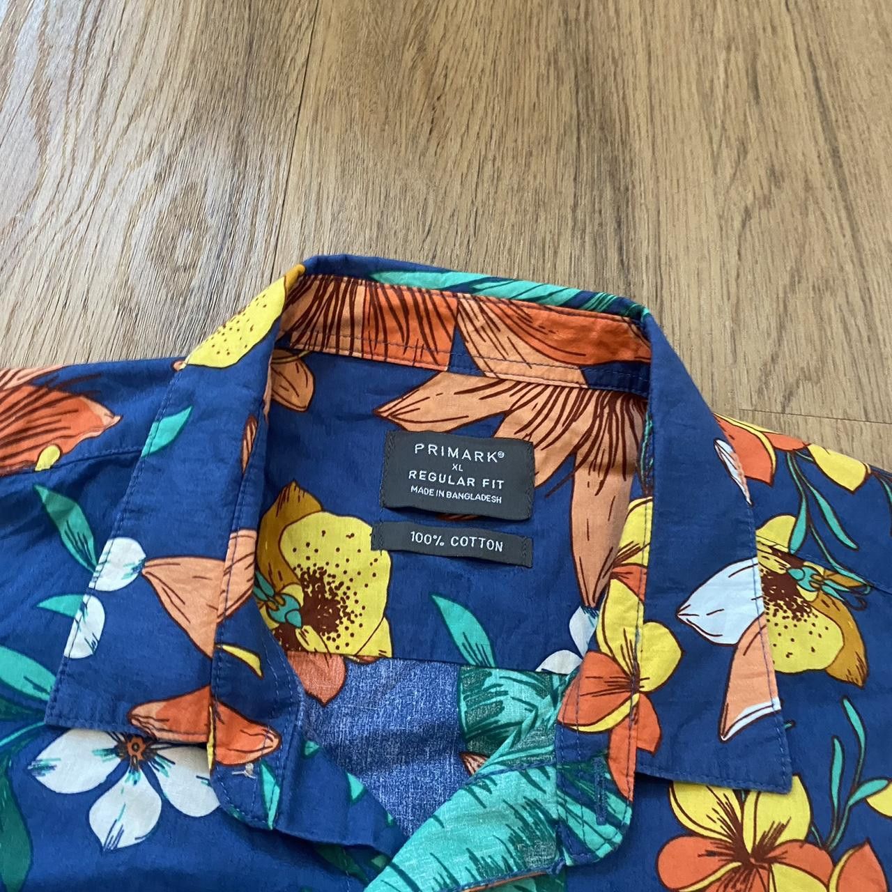 Other Blue and multicoloured floral Hawaiian shirt Size US XL / EU 56 / 4 - 4 Thumbnail