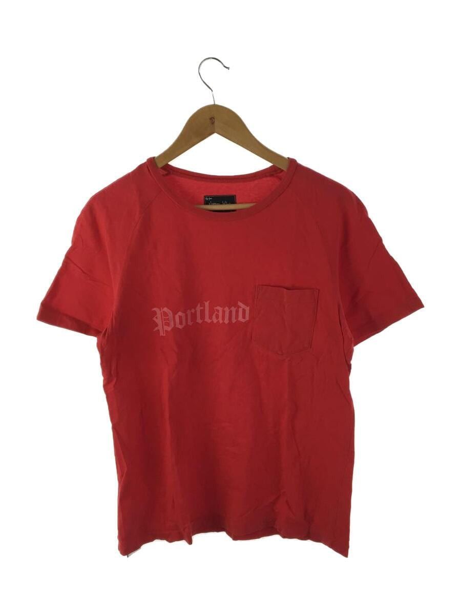image of Number N Ine Portland T-Shirt in Red, Men's (Size Medium)