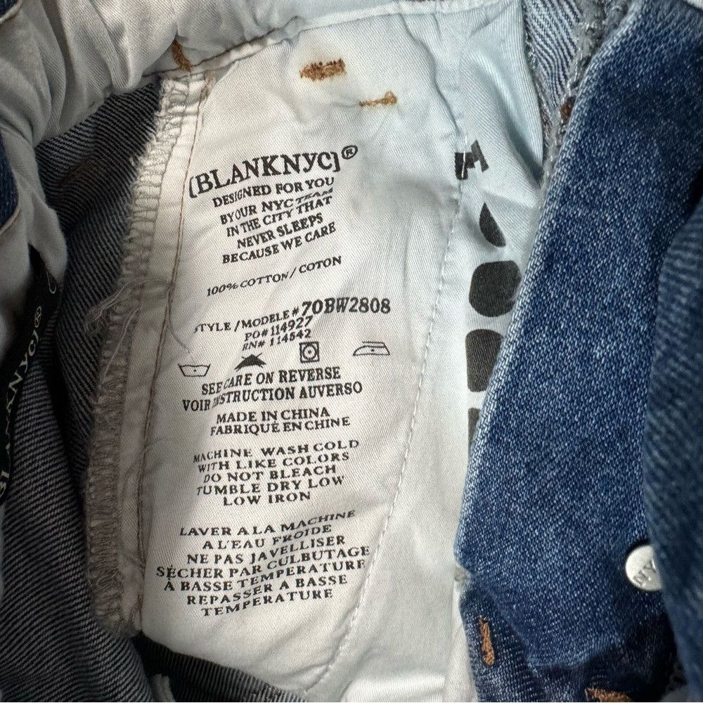 BLANKNYC NWT New BlankNYC Paper Bag Pant Jeans Size 25 Size 25" / US 0 / IT 36 - 7 Thumbnail