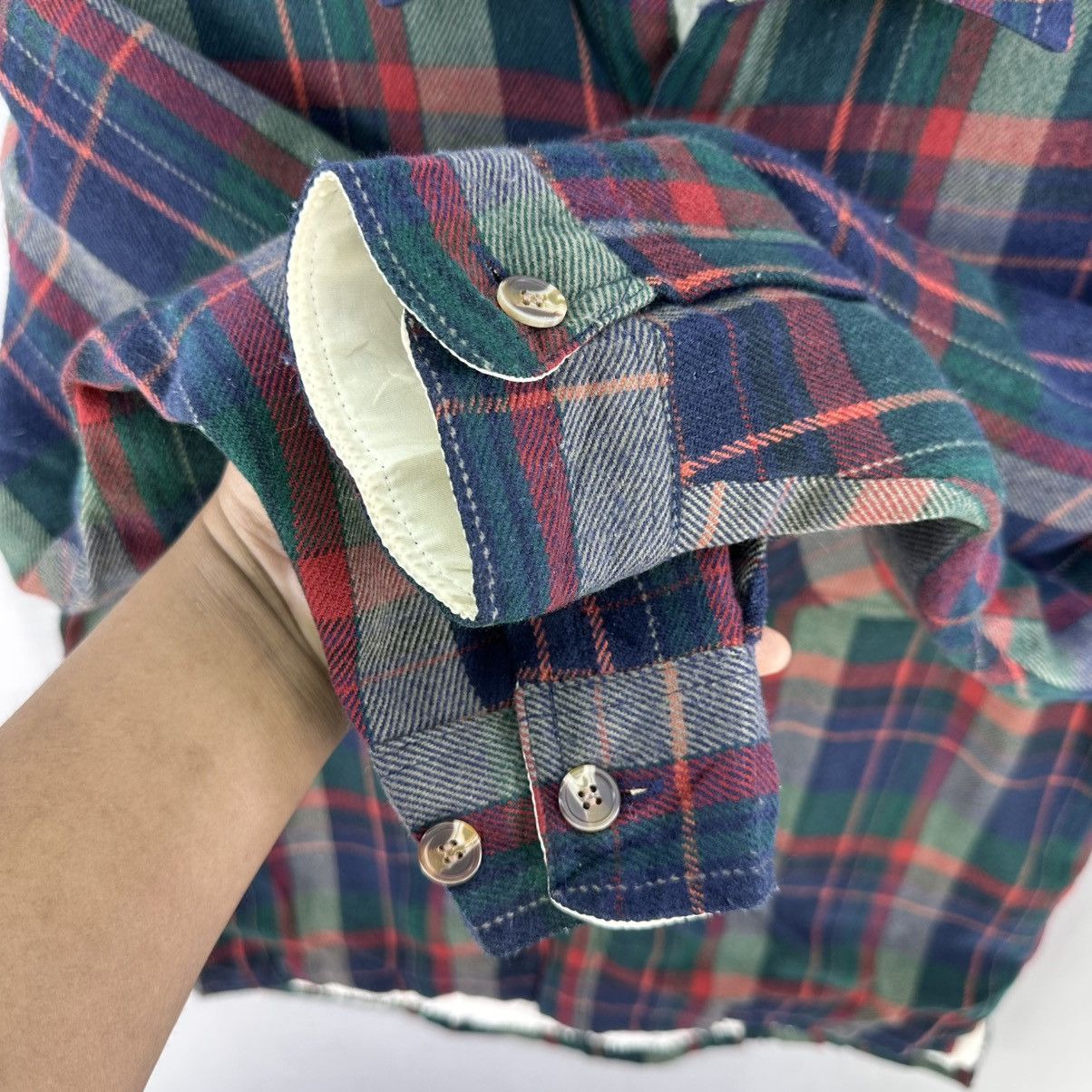 Flannel Vintage 90's Royal Polo Sports Club Flannel Sherpa Lining Size US L / EU 52-54 / 3 - 11 Thumbnail