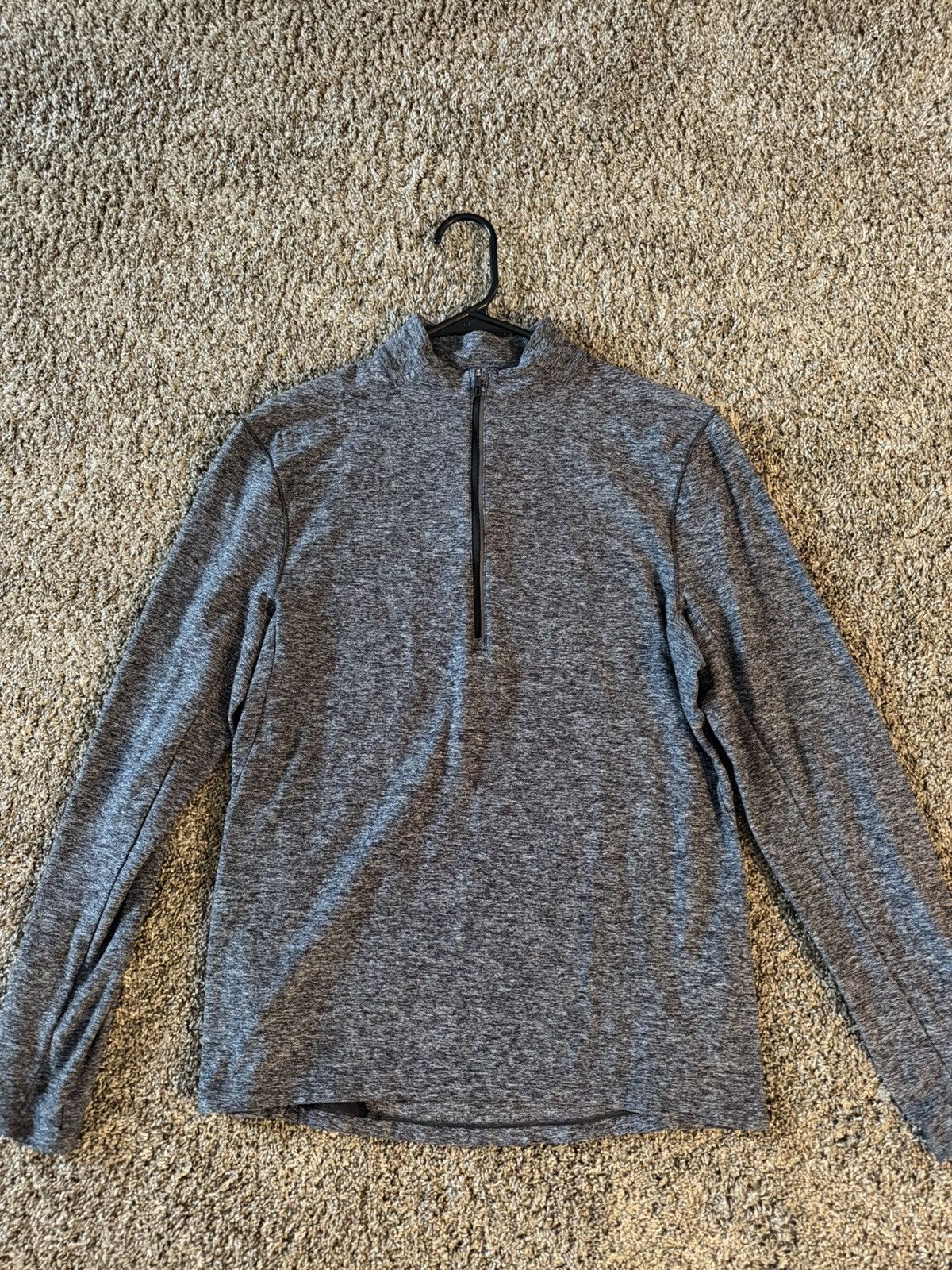 Lululemon Lululemon Mens Q-Zip - Gray Size US S / EU 44-46 / 1 - 1 Thumbnail
