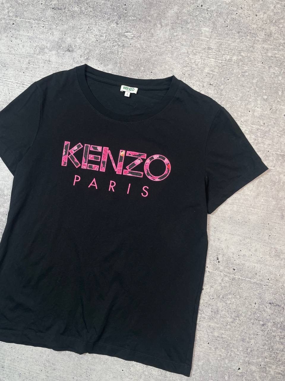 Kenzo Kenzo Paris Logo Women Tee T-Shirt Y2K Size L / US 10 / IT 46 - 3 Thumbnail