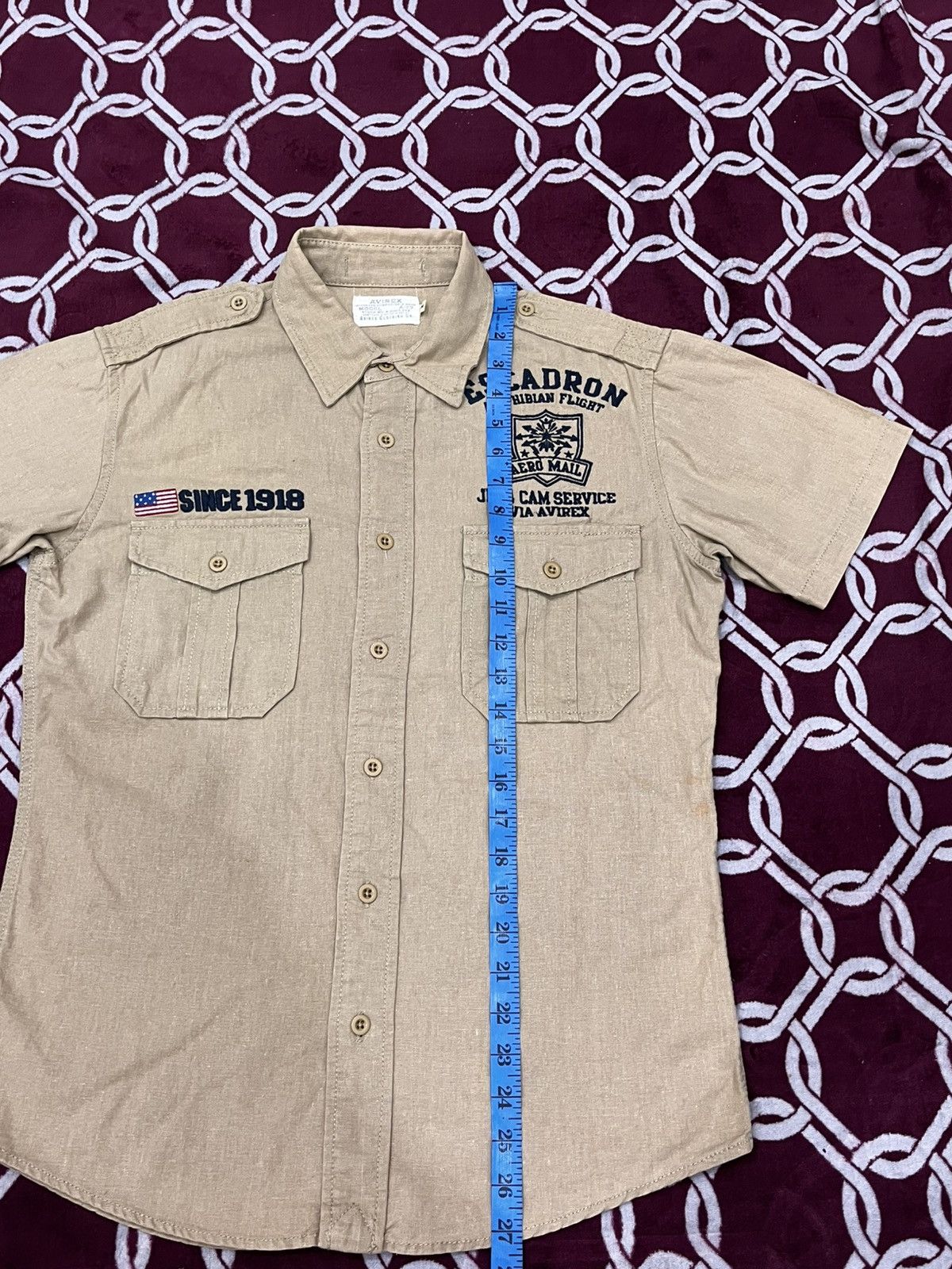 Avirex Avirex Escadron Amphibian Flight Workwear Shirt Size US M / EU 48-50 / 2 - 19 Thumbnail