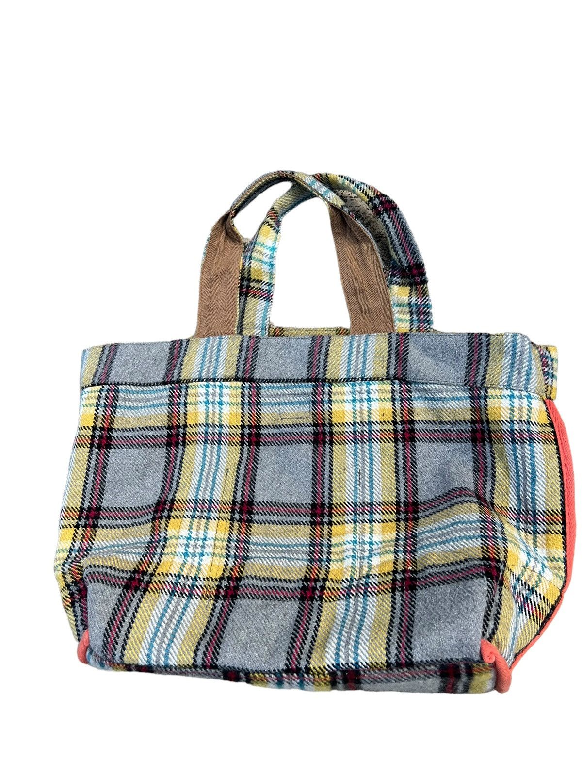 Frapbois Vintage Frapbois Japan Flannel & Fleece Hybrid Tote Bag Size ONE SIZE - 15 Thumbnail