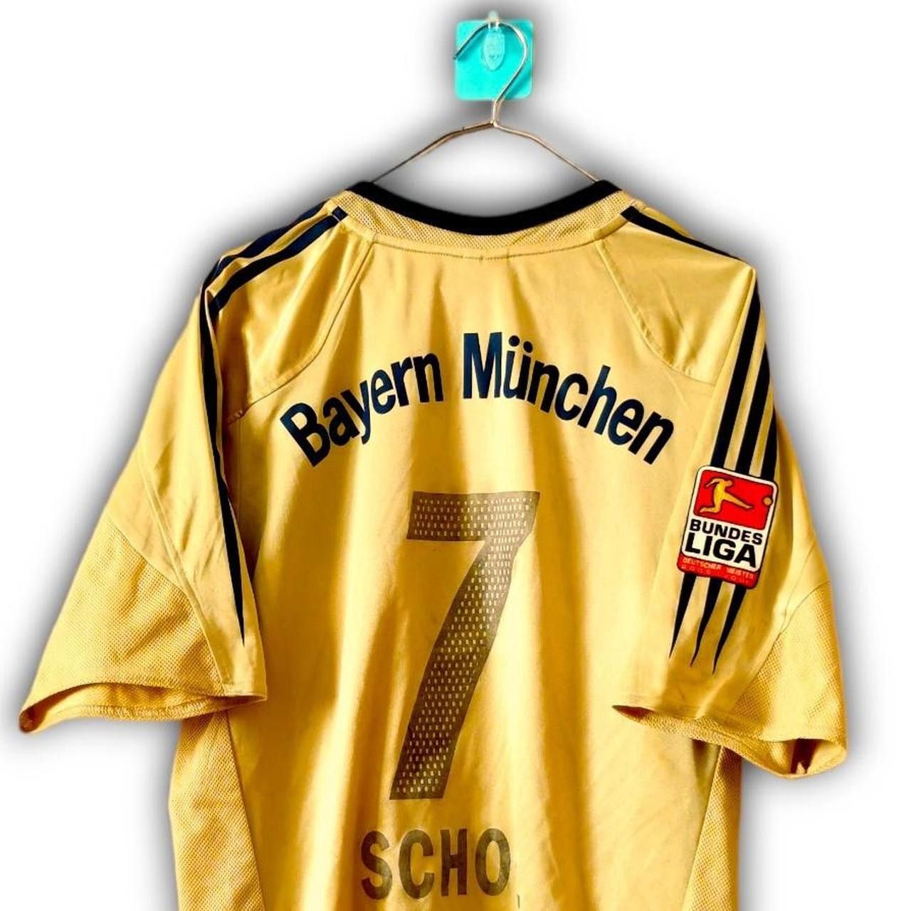 Adidas Bayern Munchen Germany 2004 2005 2006 Away Shirt Jersey Kit Size US L / EU 52-54 / 3 - 1 Thumbnail