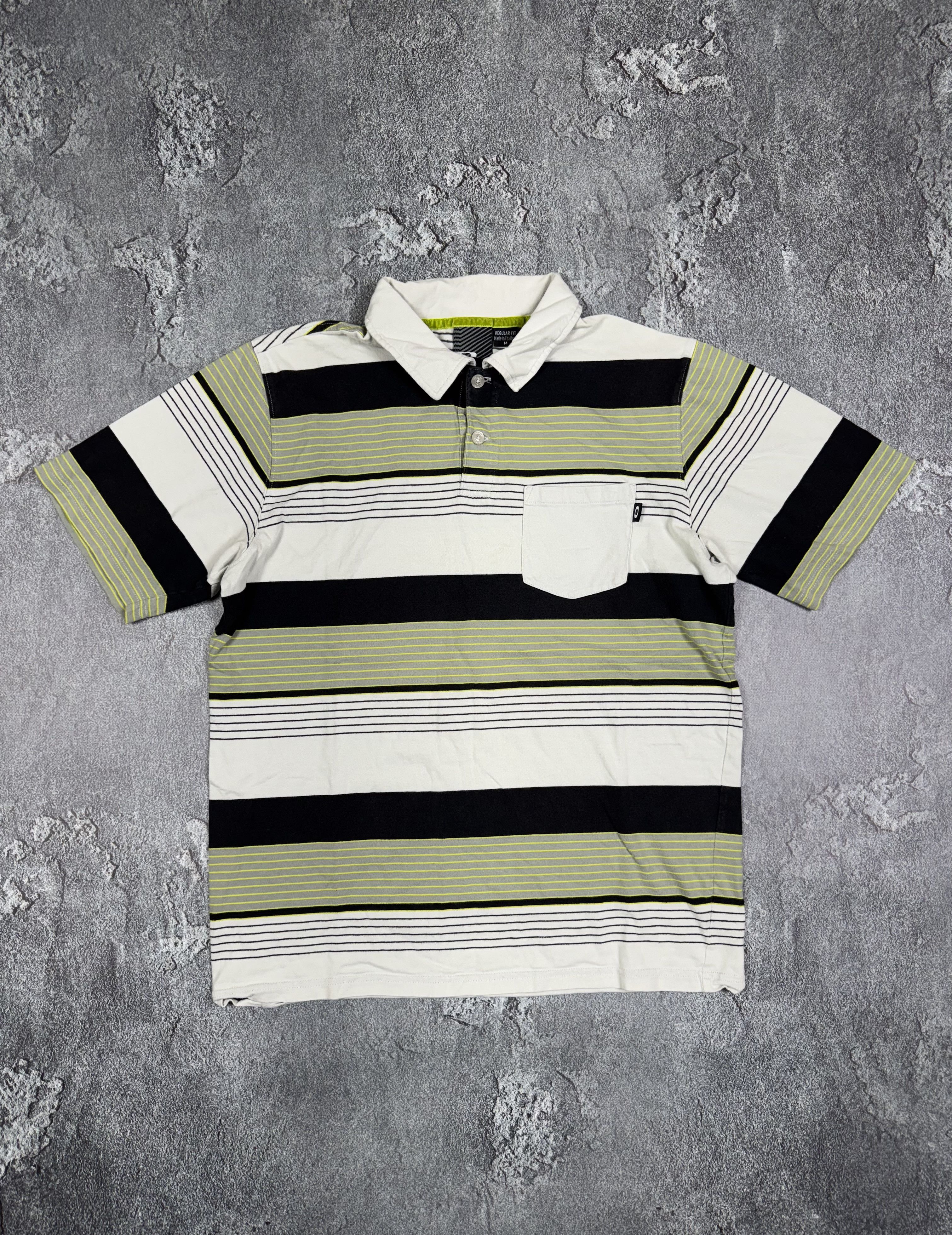 Oakley Oakley Surfing Striped T-Shirt Size M Streetwear Size US M / EU 48-50 / 2 - 1 Thumbnail
